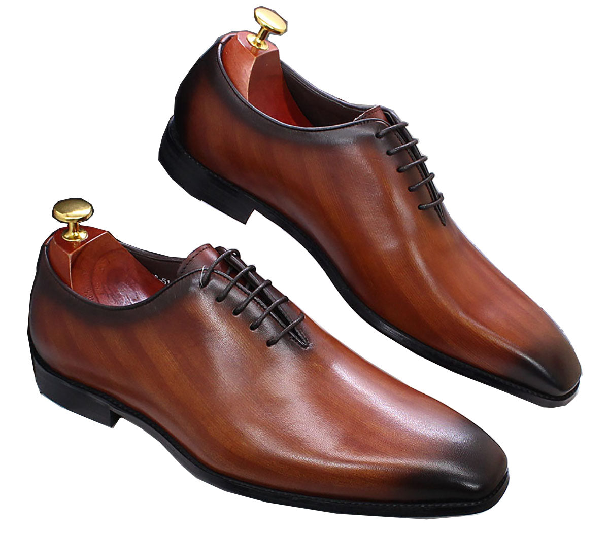 Zapatos Oxford formales de vestir para hombre