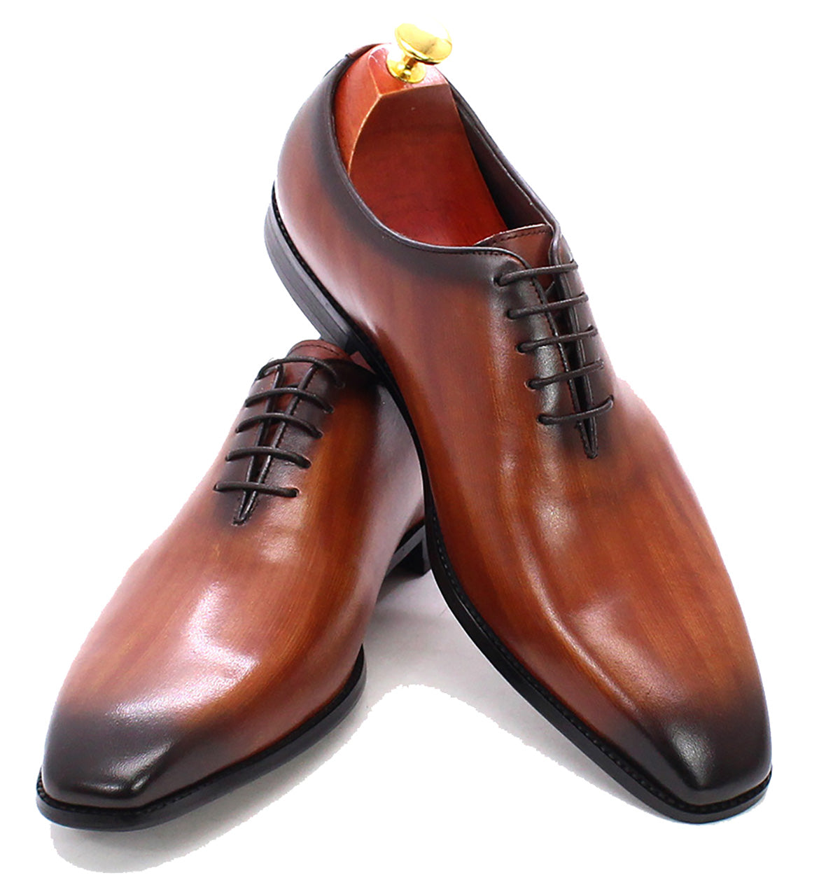 Zapatos Oxford formales de vestir para hombre