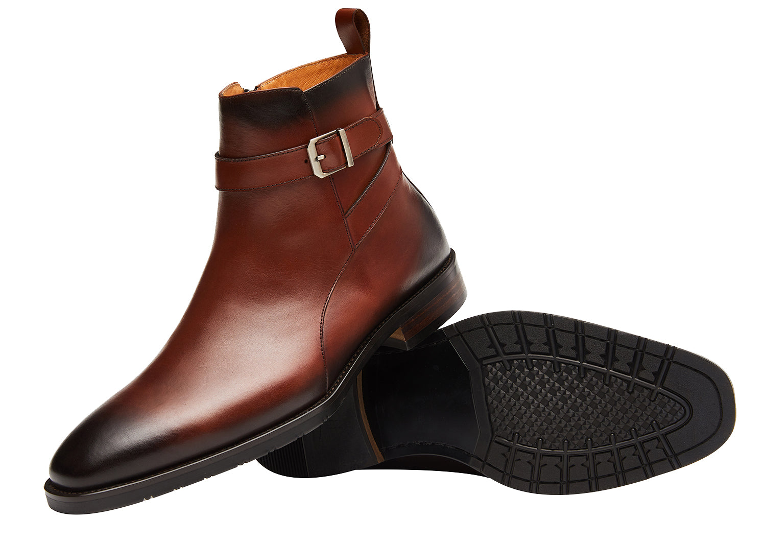 Men's Fashion Dress Buckle Chelsea Boots