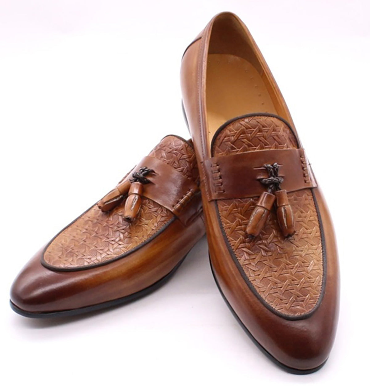 Men's Formal Dress Silp On Tassel Loafers