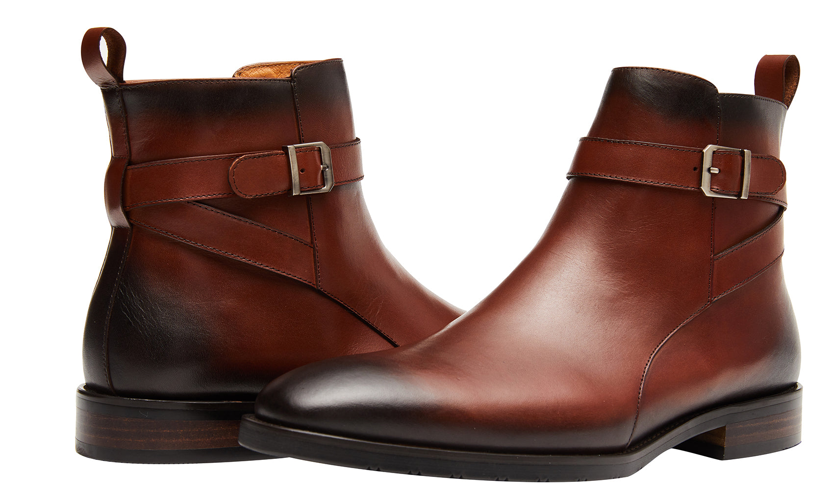 Men's Fashion Dress Buckle Chelsea Boots