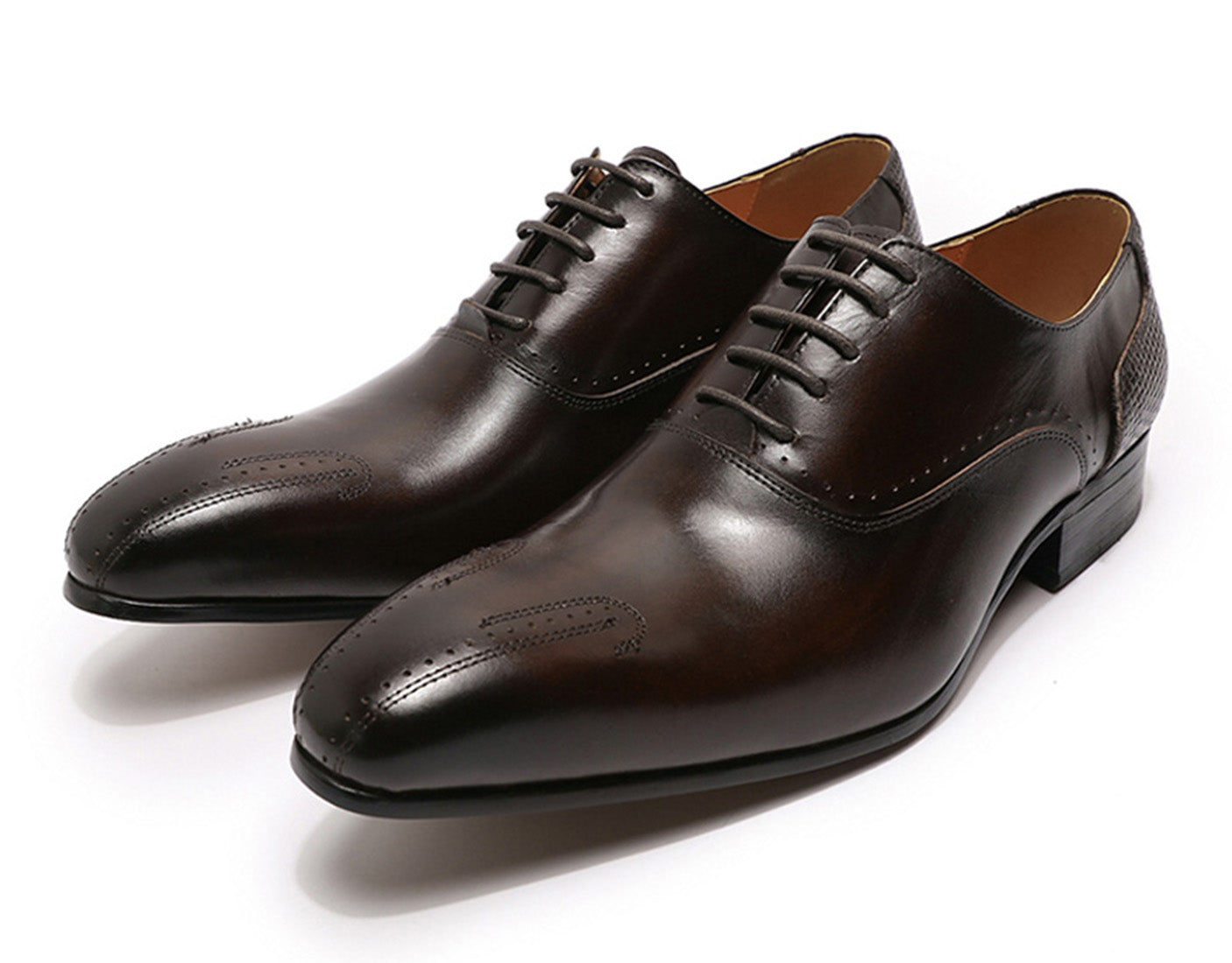 Men's Brogues Oxfords Dress Formal Tuxedo Shoes