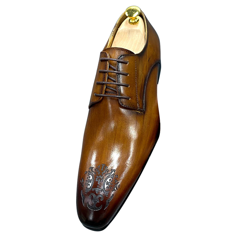 Men's Handmade Dress Brogues Derby
