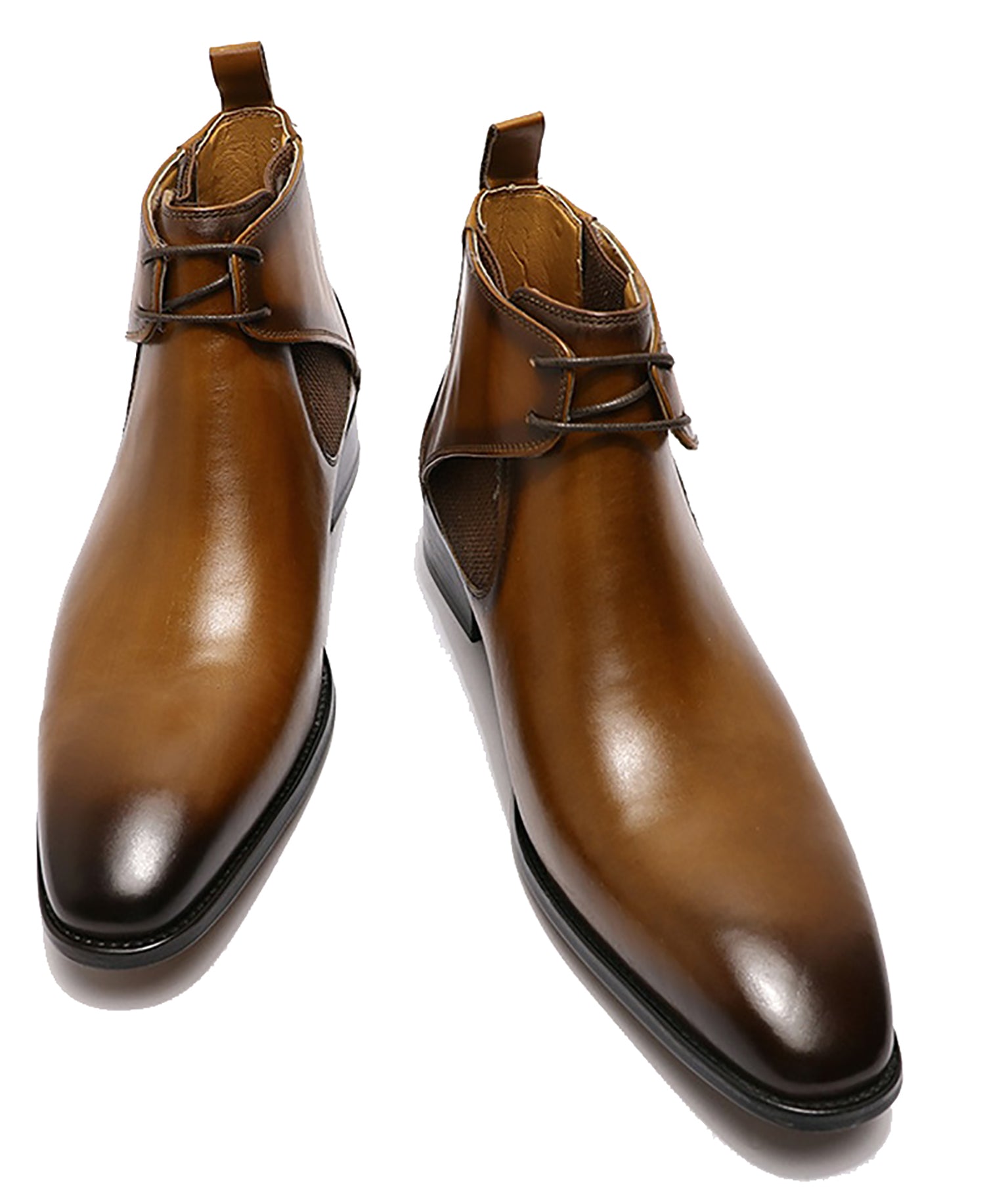 Botas Chukka de vestir Chelsea Foaml hechas a mano para hombre