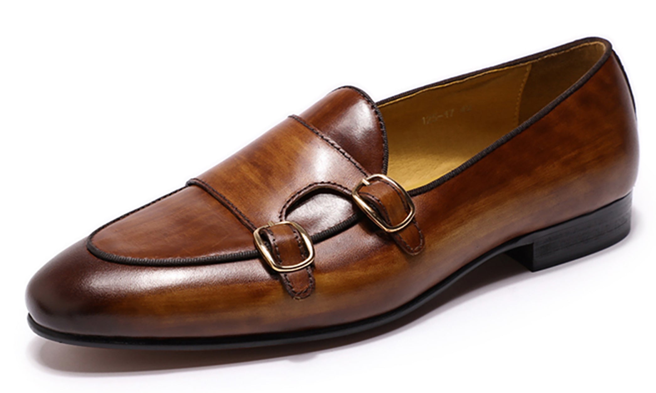 Men's Dress Formal Monk Strap Penny Loafers
