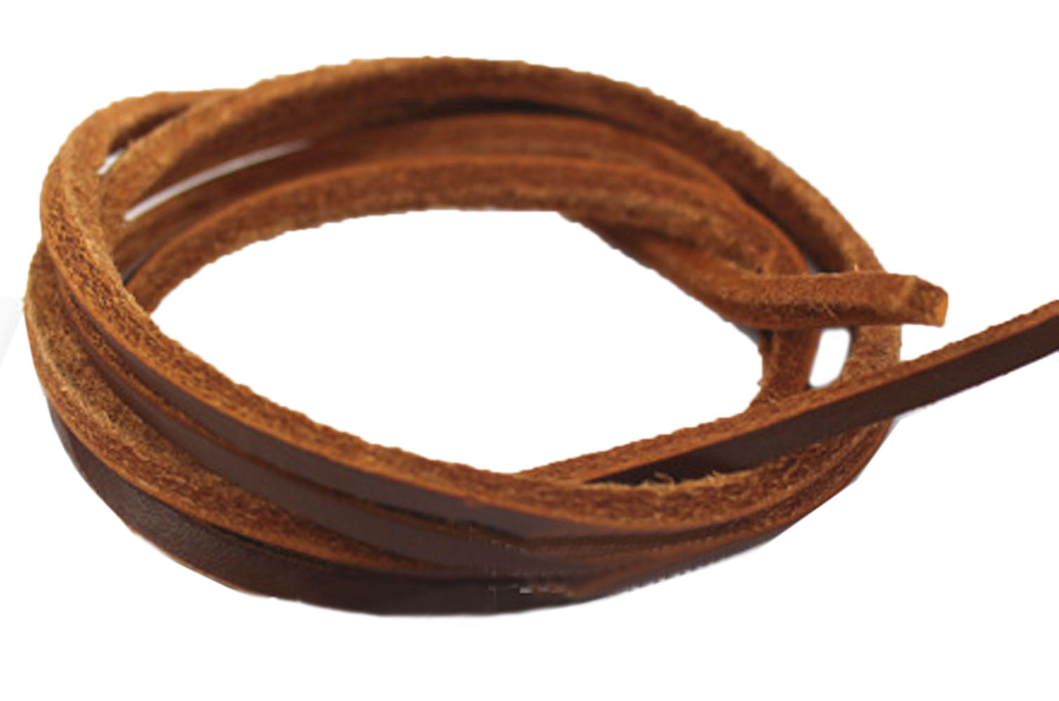Square Leather Shoelaces - 1 Pair Pack YX-11