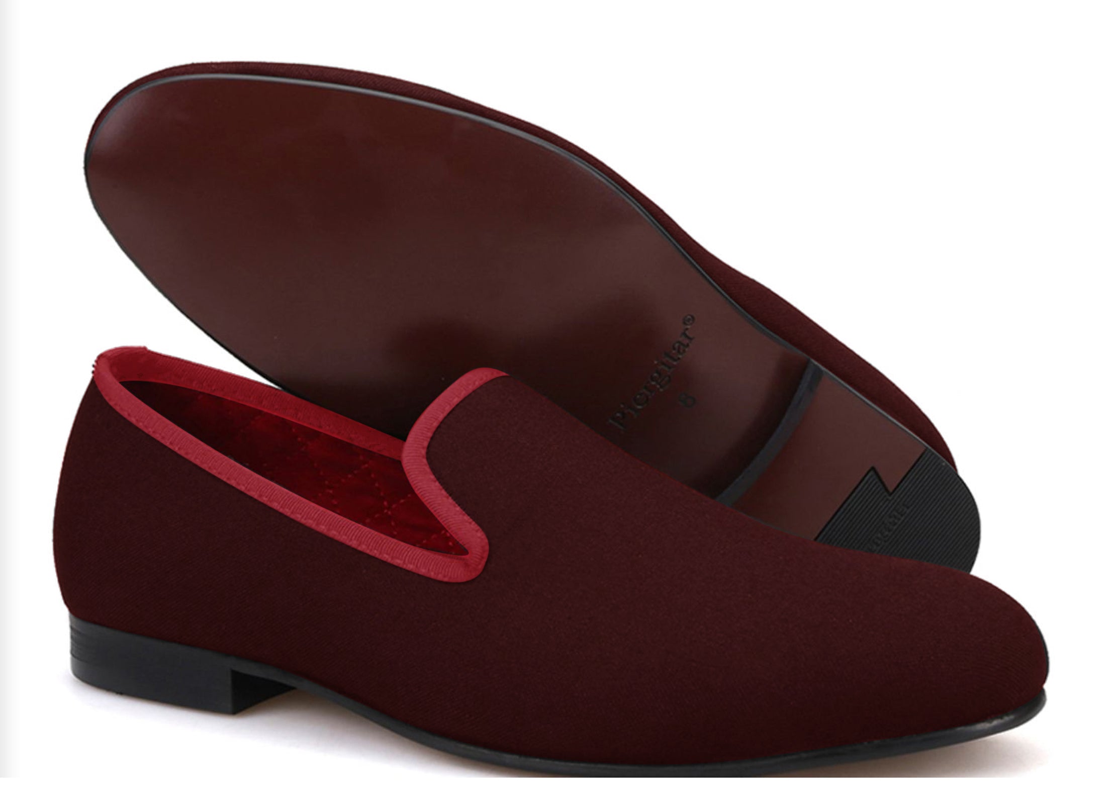 Mens Suede Loafers Formal Slip On Shoes