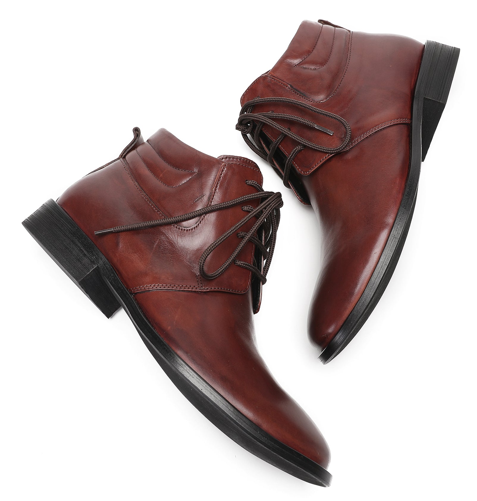 Mens Oxfords Boots Casual Ankle Boots