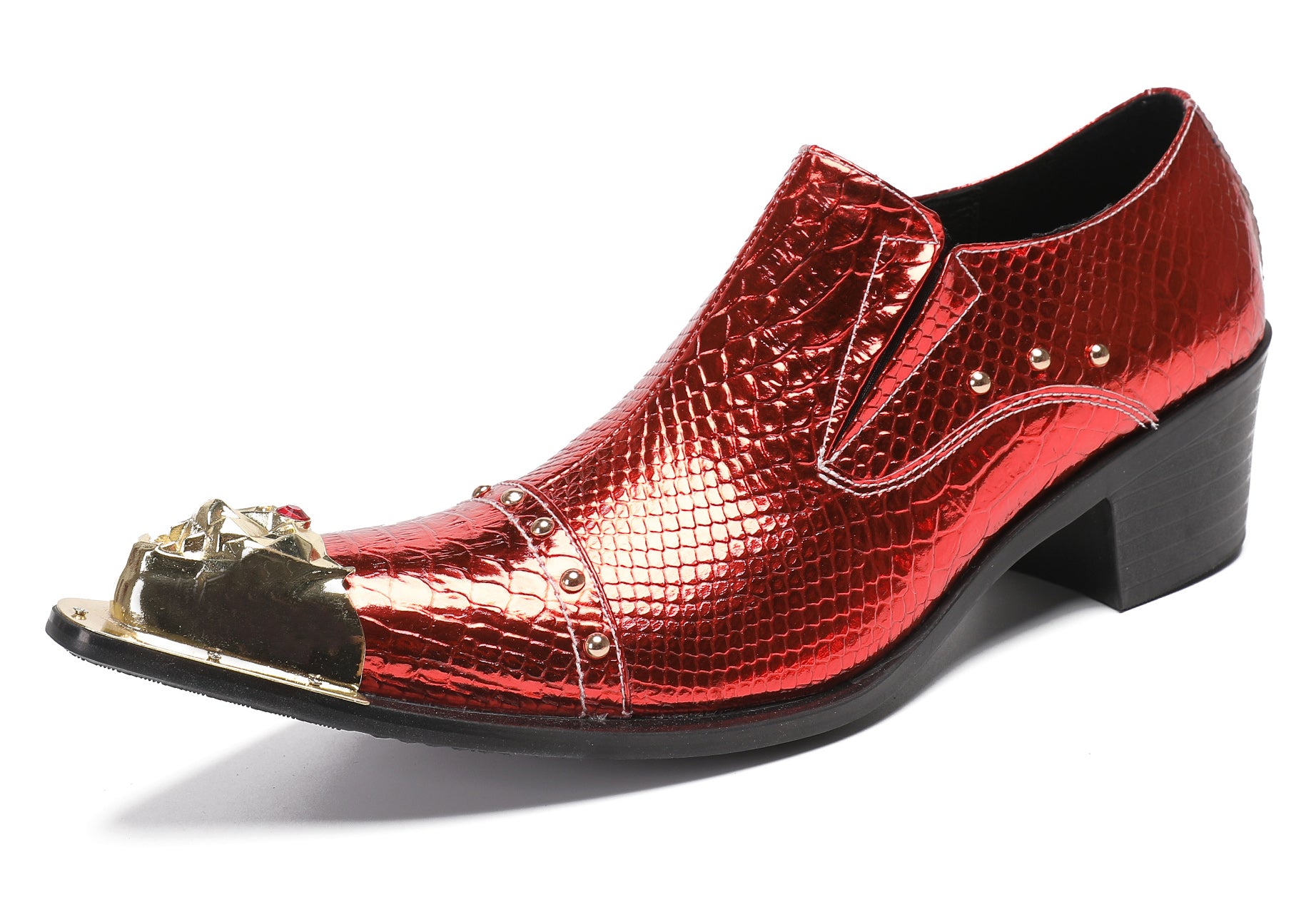 Mens Loafers Party Dress Slip On Metal-Tip Toe Red Diamond Penny Mocassins ,Genuine Leather Fashion Western Walking Disco Shoes for Boys,Perfect for parties, formal events, casual outings, Halloween, Thanksgiving, or everyday wear. Mens Loafers Party Dress Slip On Metal-Tip Toe Red Diamond Penny Mocassins ,Genuine Leather Fashion Western Walking Disco Shoes for Boys,Perfect for parties, formal events, casual outings, Halloween, Thanksgiving, or everyday wear.