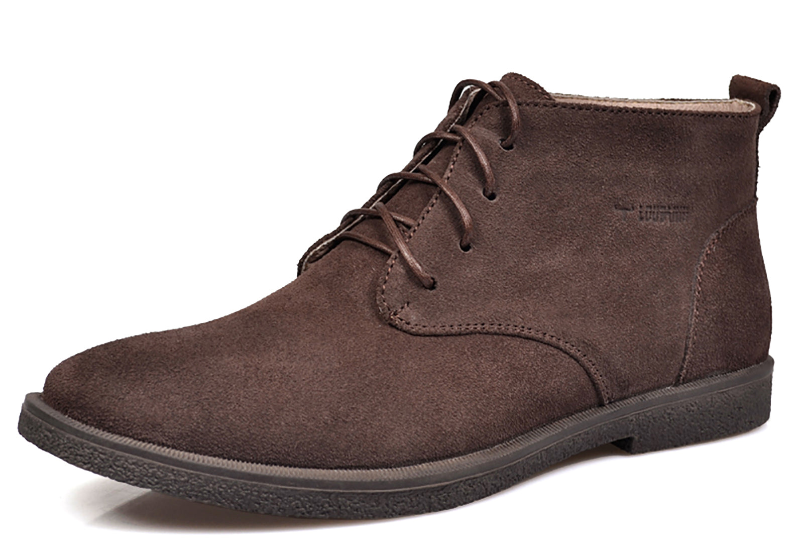Men's Tuxedo Genuine Suede Derby Boots