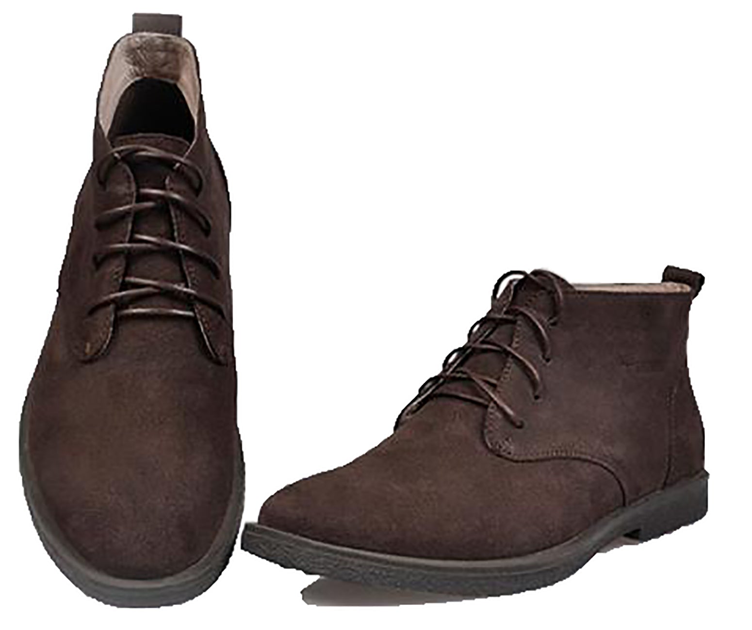 Men's Tuxedo Genuine Suede Derby Boots