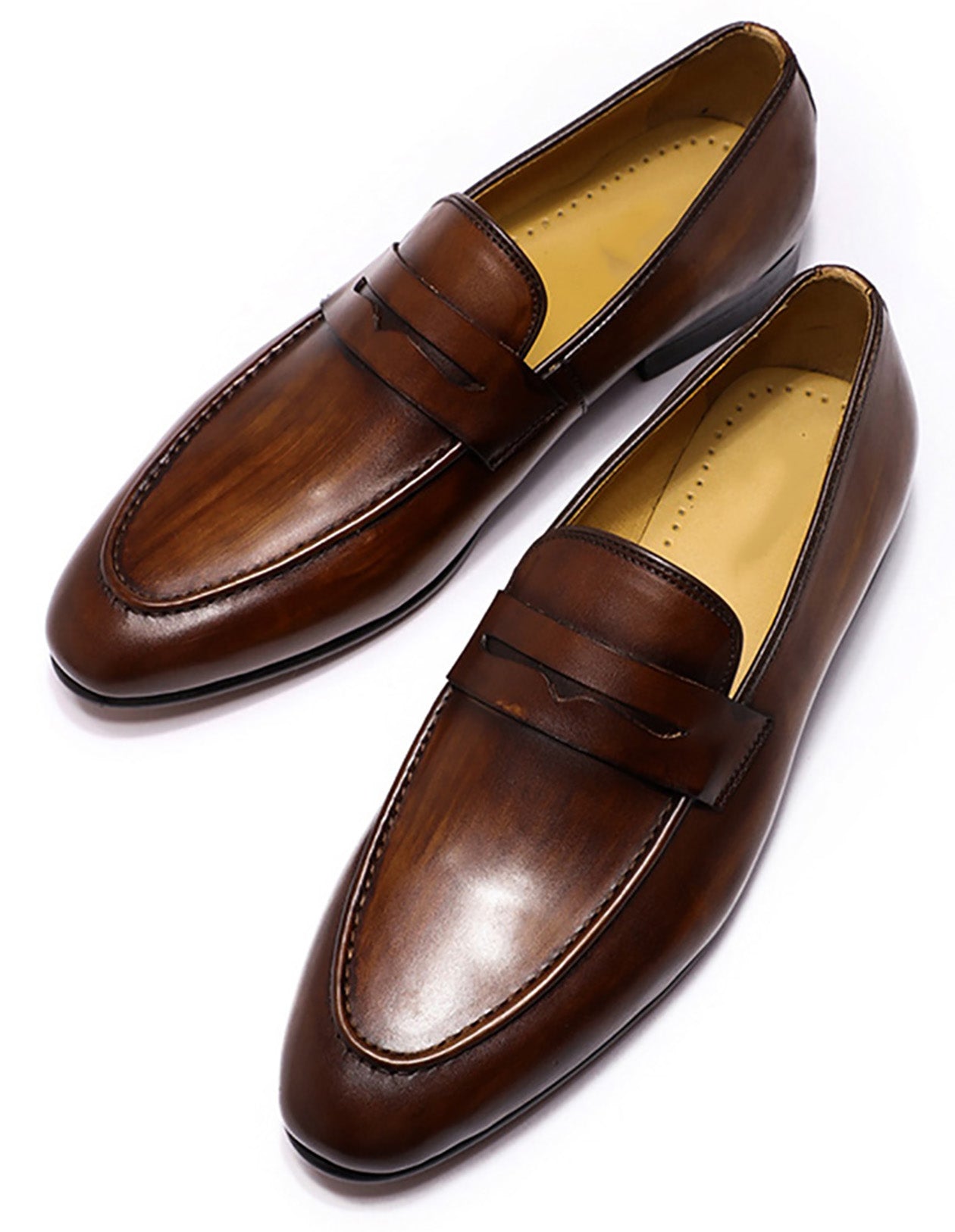 Men's Dress Handmade Classic Monk Strap Loafers