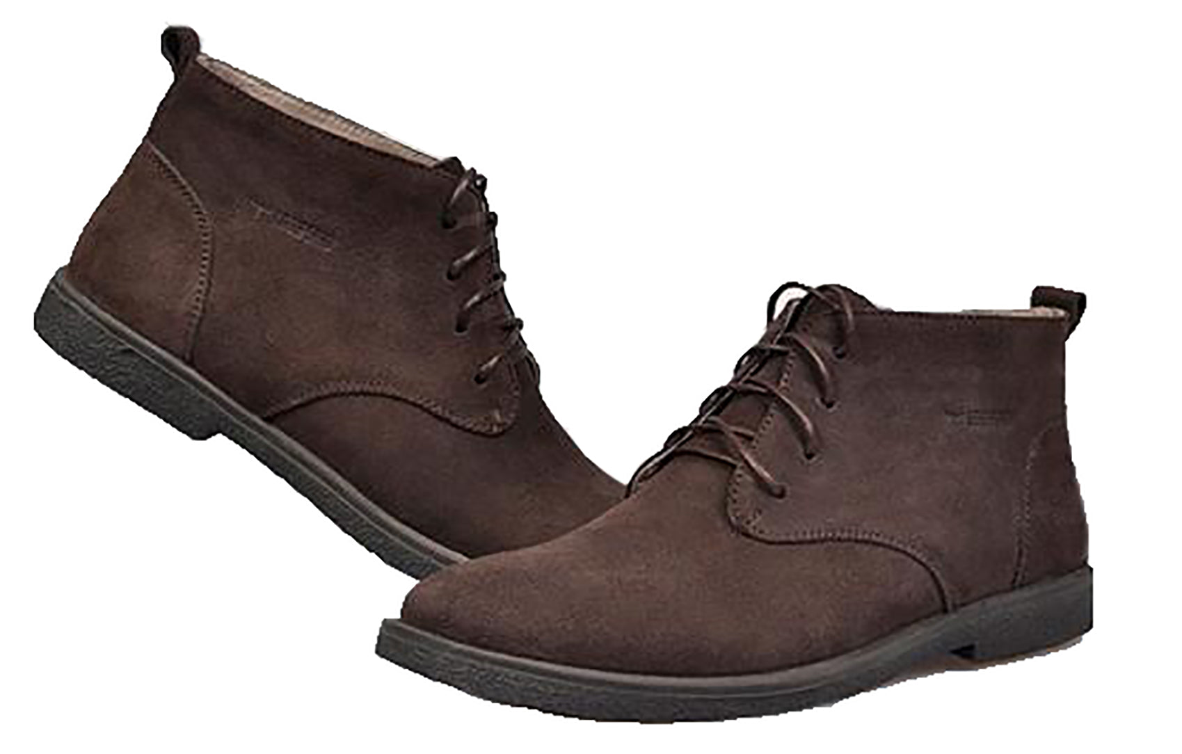 Men's Tuxedo Genuine Suede Derby Boots