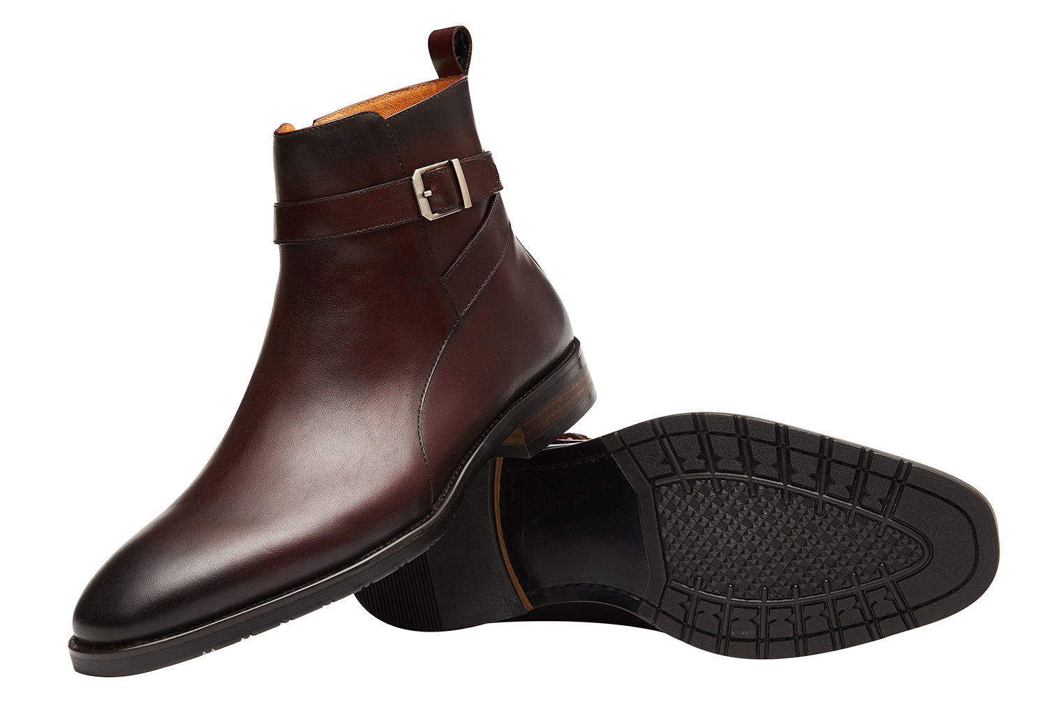 Men's Fashion Dress Buckle Chelsea Boots