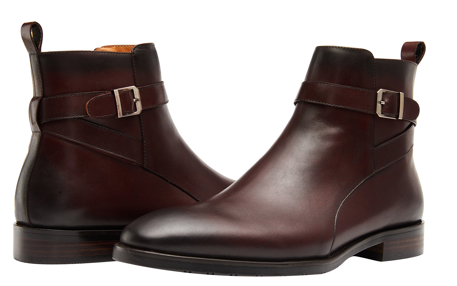 Men's Fashion Dress Buckle Chelsea Boots