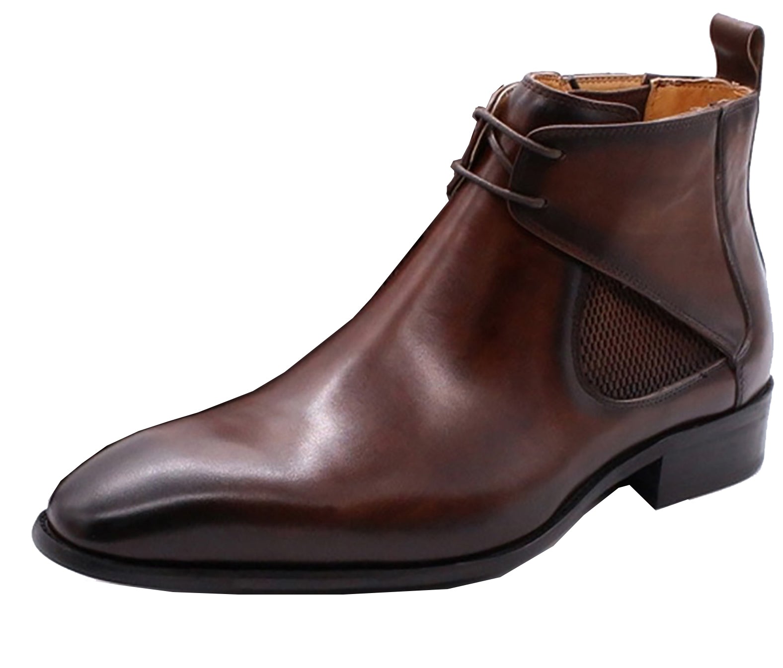 Botas Chukka de vestir Chelsea Foaml hechas a mano para hombre