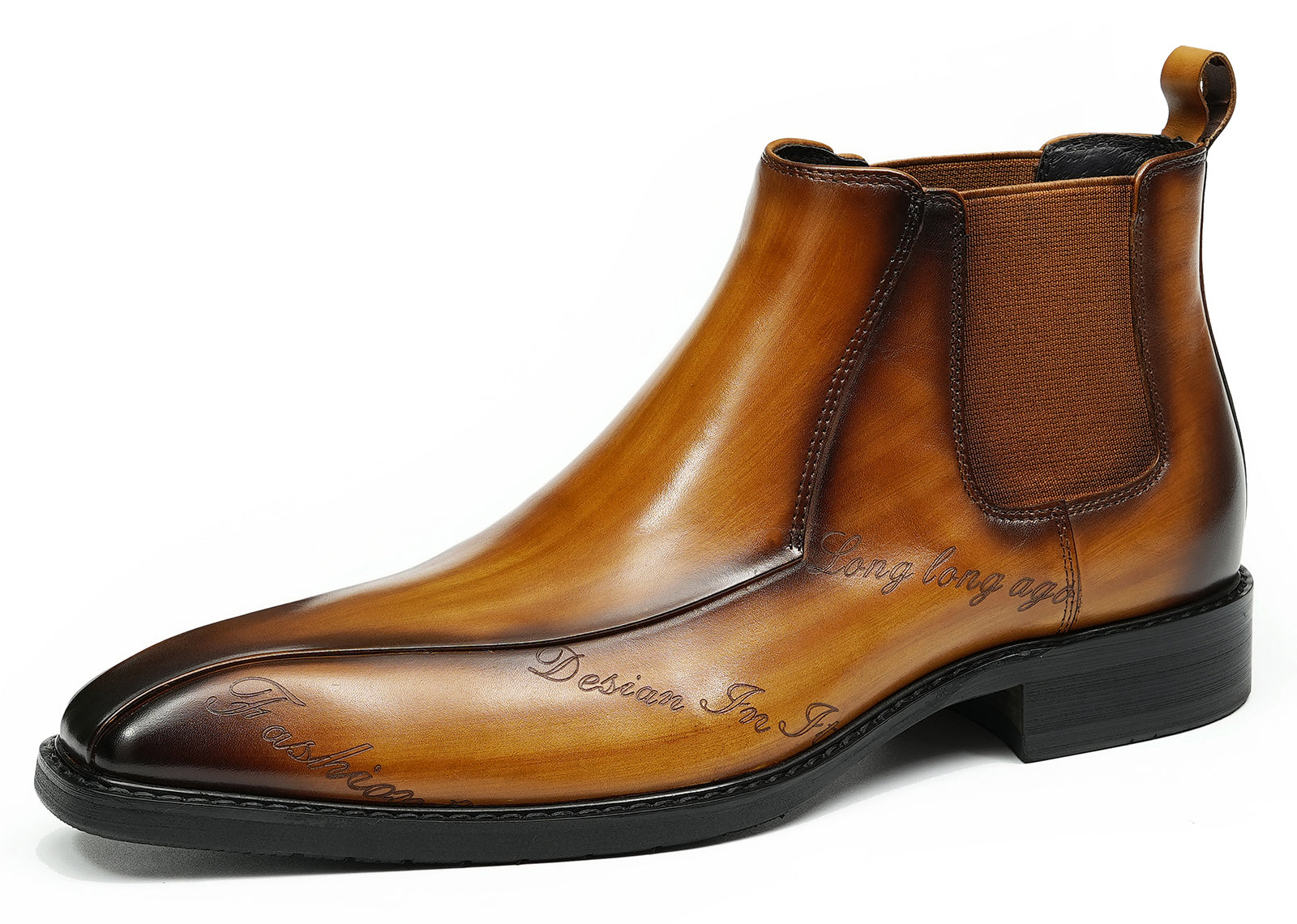 Men's Fashion Dress Formal Brogues Chelsea Boots