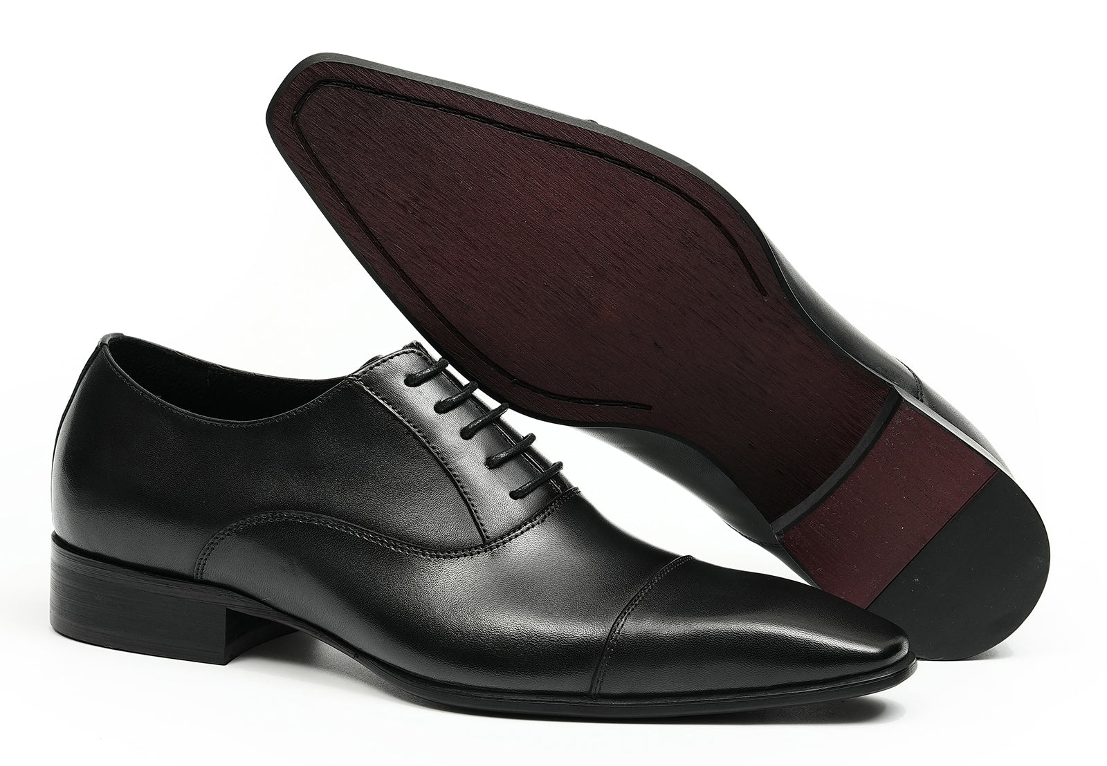Men's Fashion Plain Toe Dress Formal Oxford