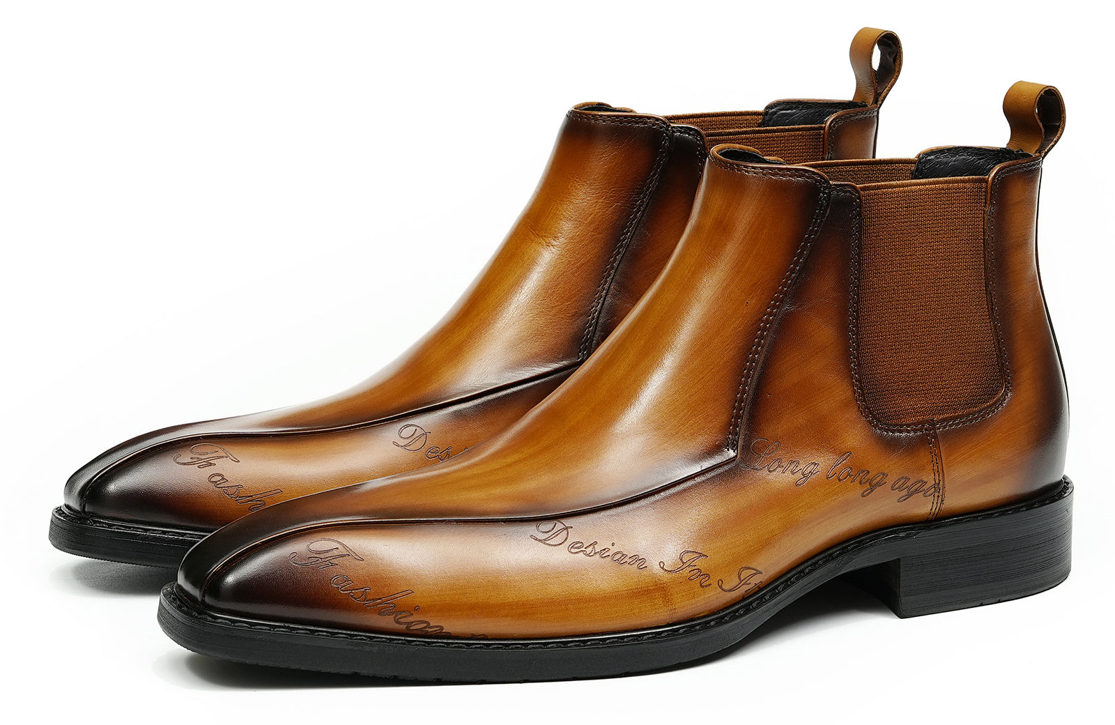 Men's Fashion Dress Formal Brogues Chelsea Boots