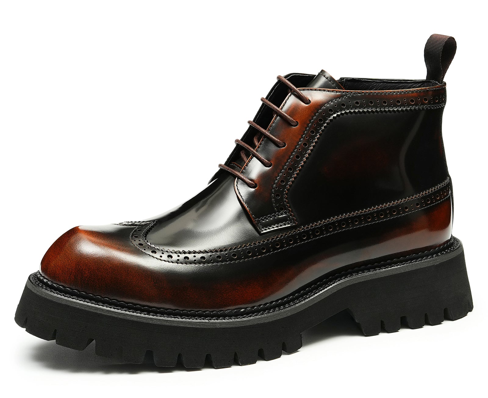 Botas Oxford Brogues de moda para hombre