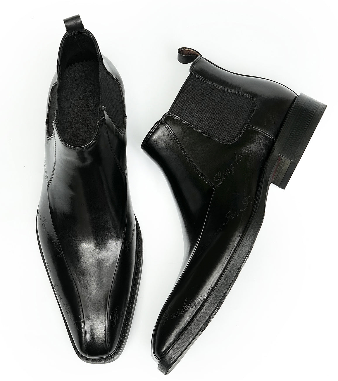 Men's Fashion Dress Formal Brogues Chelsea Boots