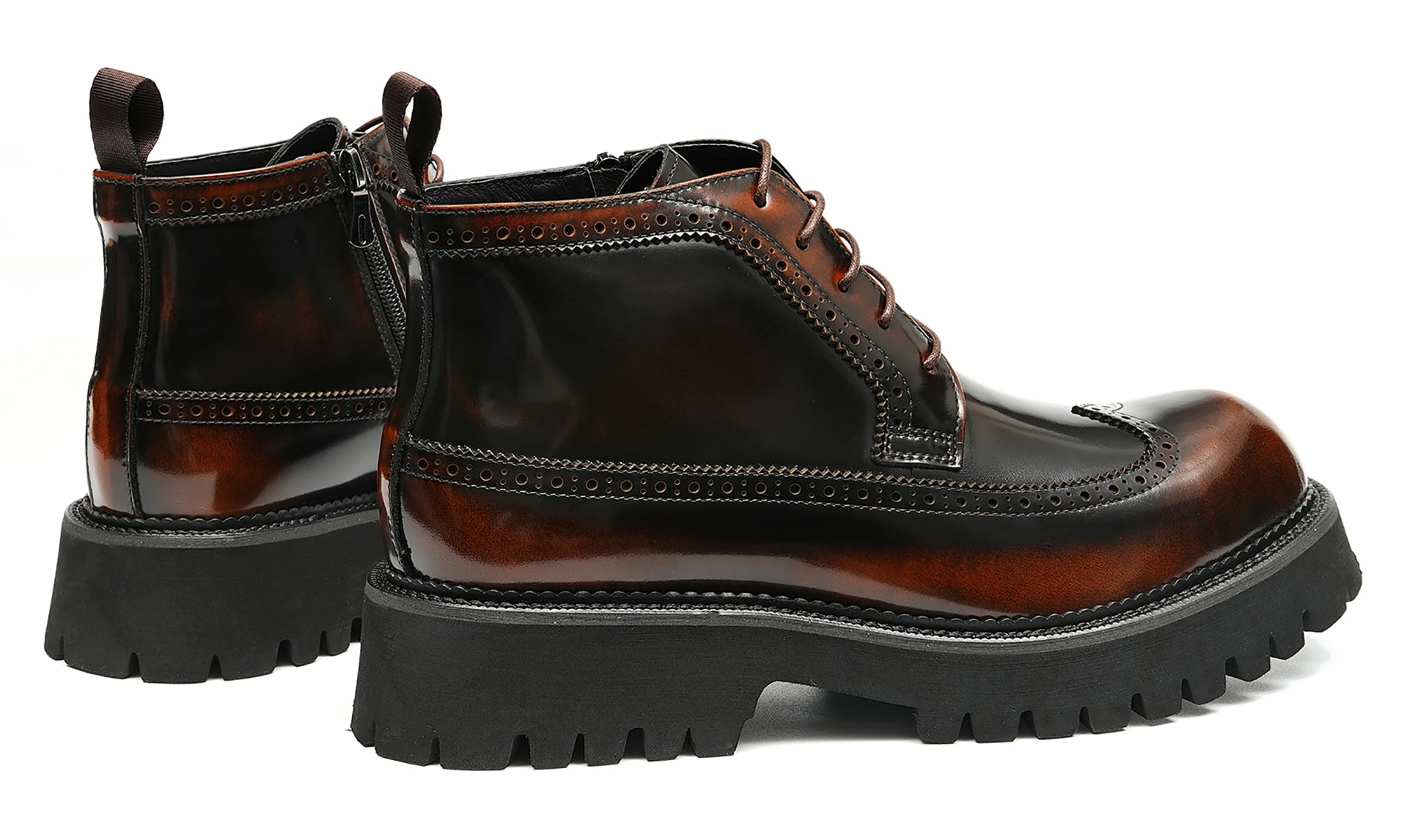 Botas Oxford Brogues de moda para hombre