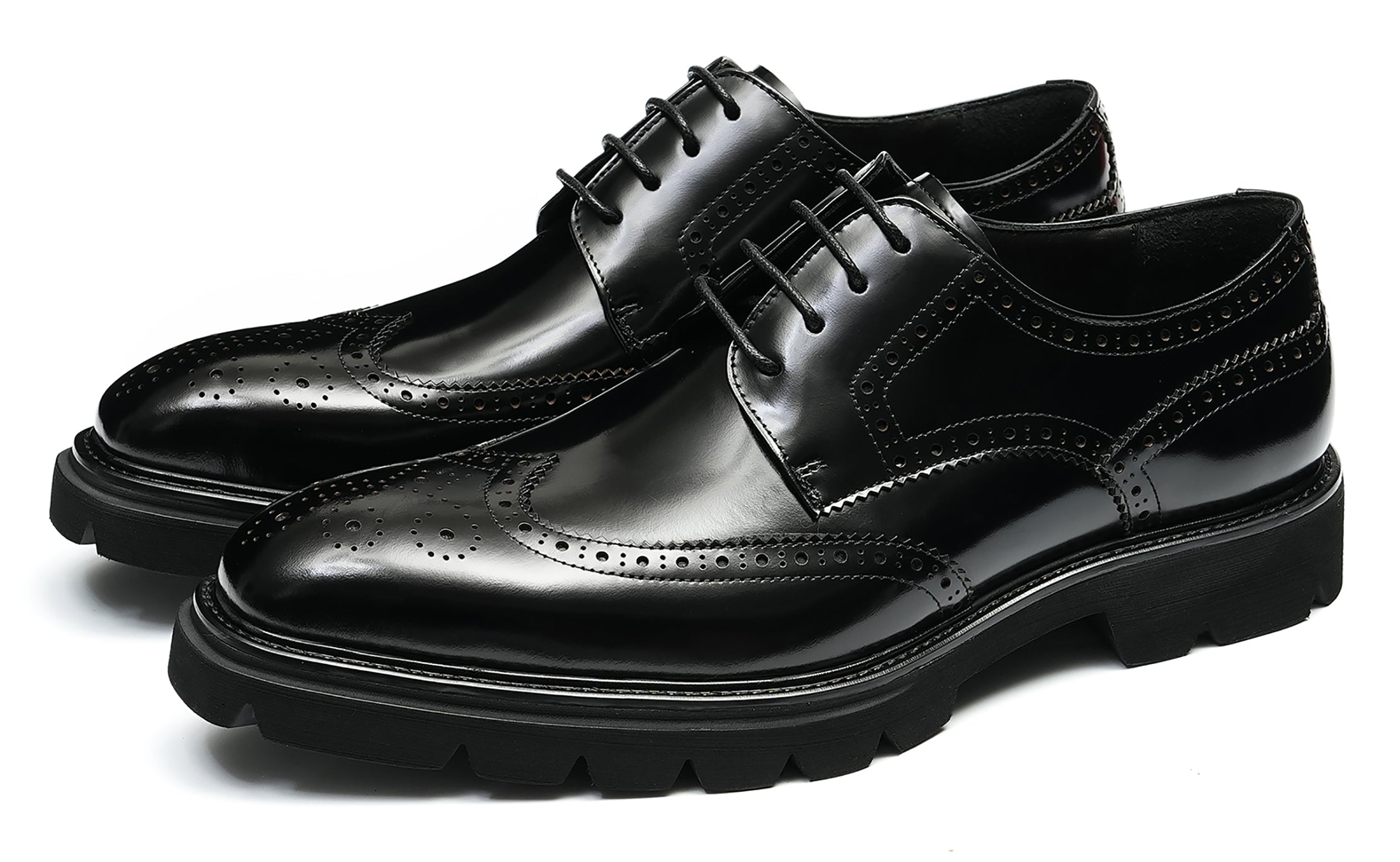 Men's Fashion Dress Formal Wingtips Brogues Derby