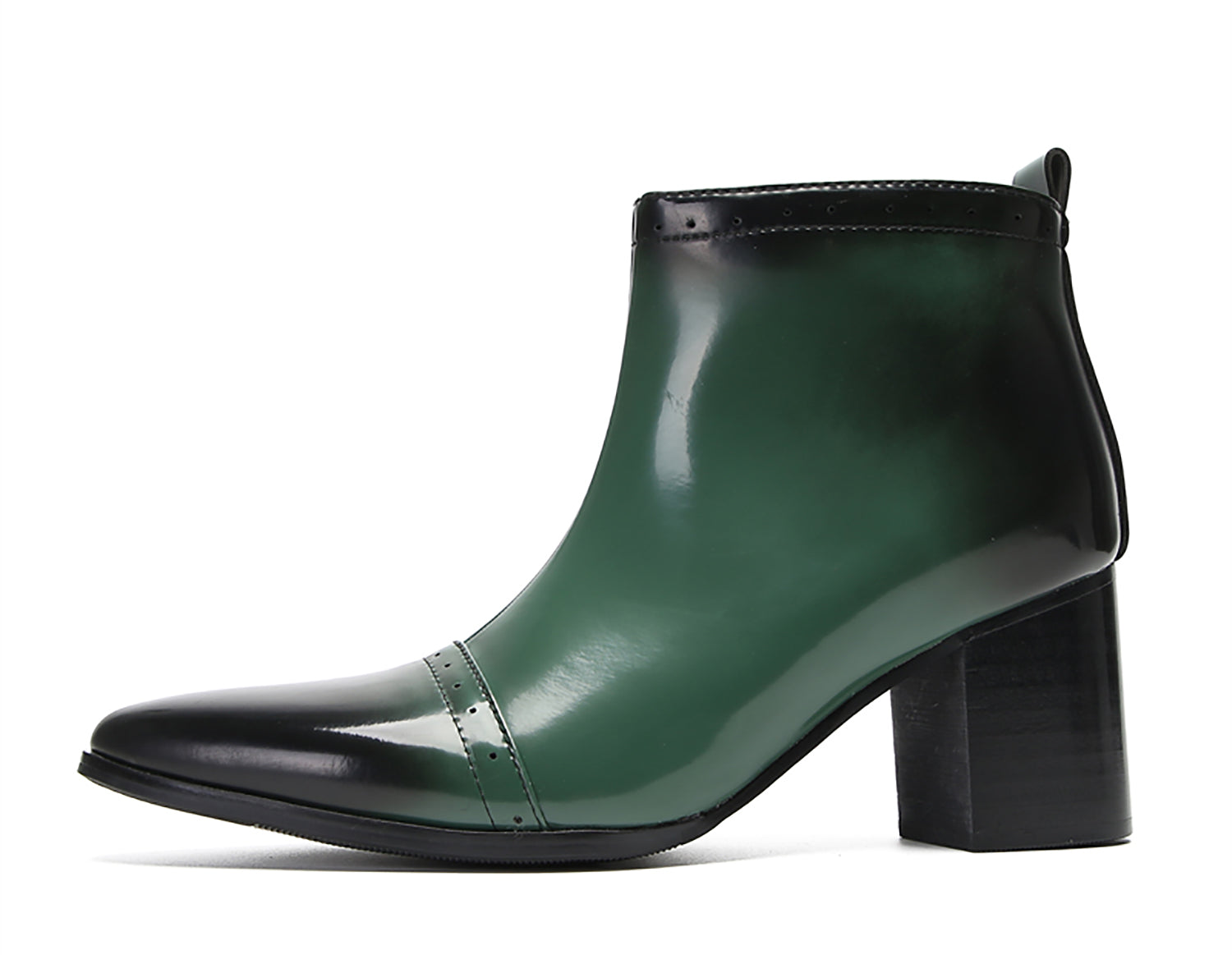 Men's Casual Mid Calf Western Boots