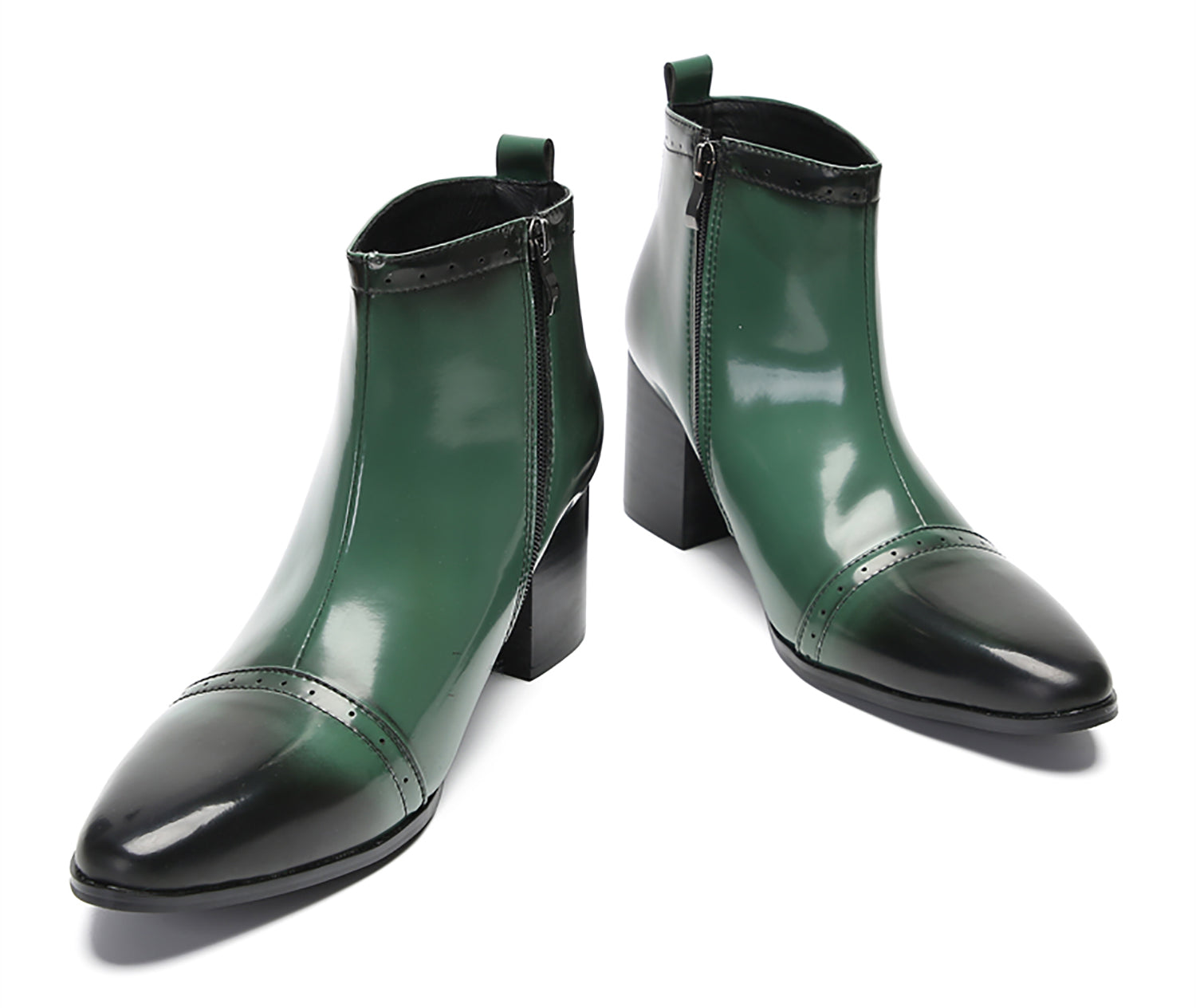 Men's Casual Mid Calf Western Boots
