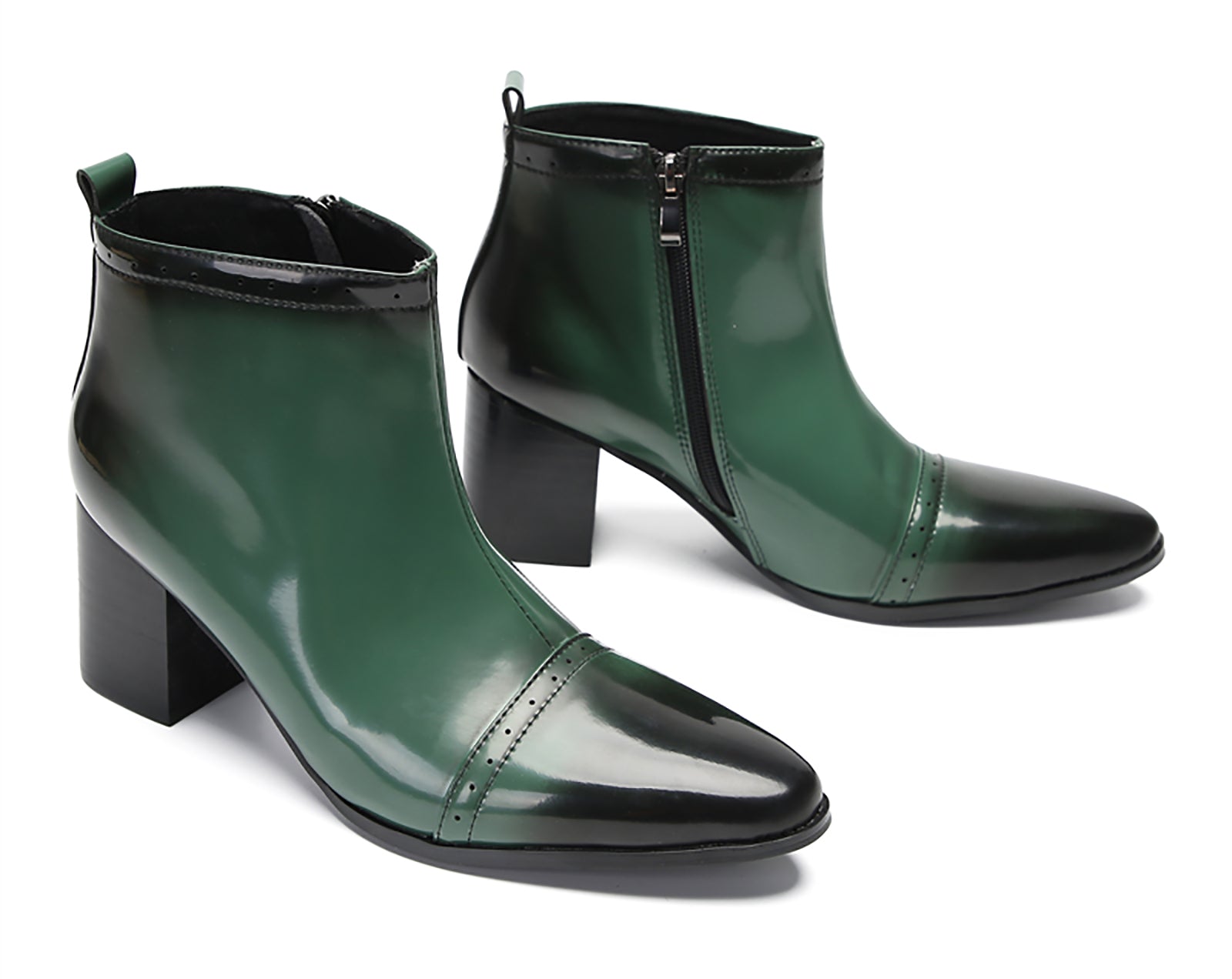 Men's Casual Mid Calf Western Boots