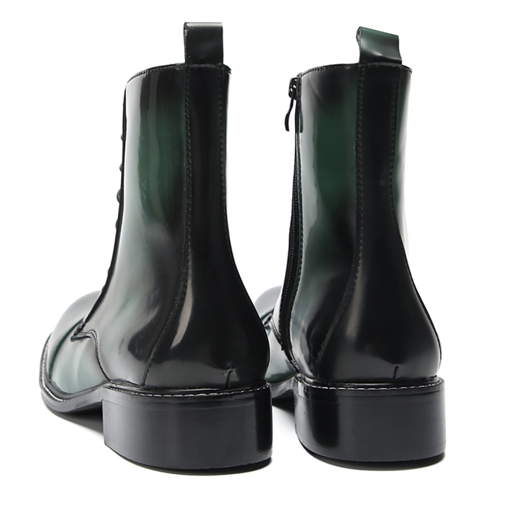 Botas occidentales cómodas e informales de moda para hombre