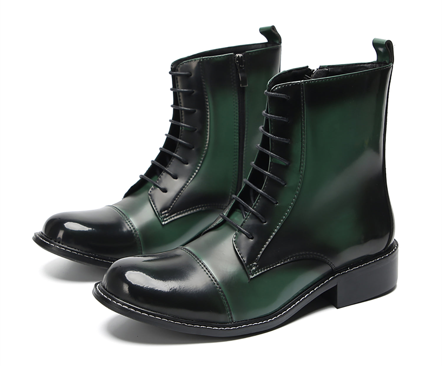 Botas occidentales cómodas e informales de moda para hombre