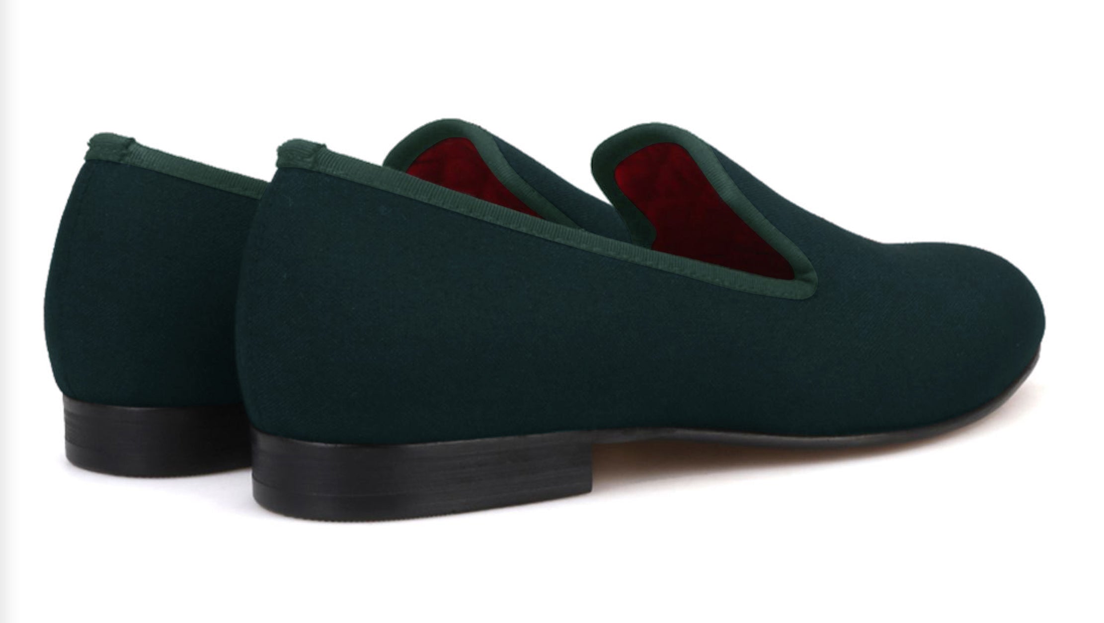 Mens Suede Loafers Formal Slip On Shoes