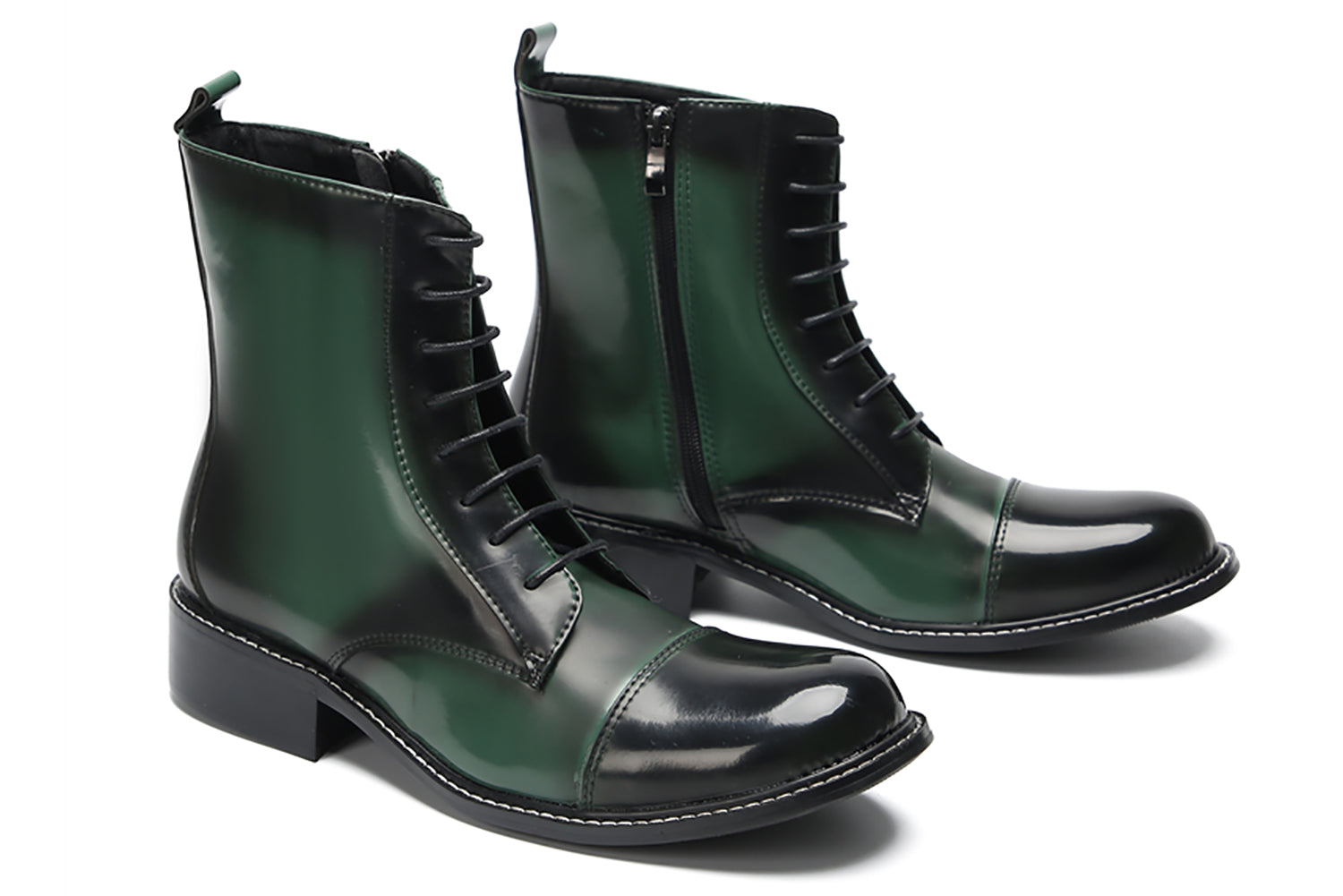 Botas occidentales cómodas e informales de moda para hombre