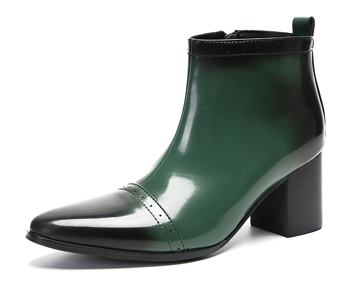 Men's Casual Mid Calf Western Boots