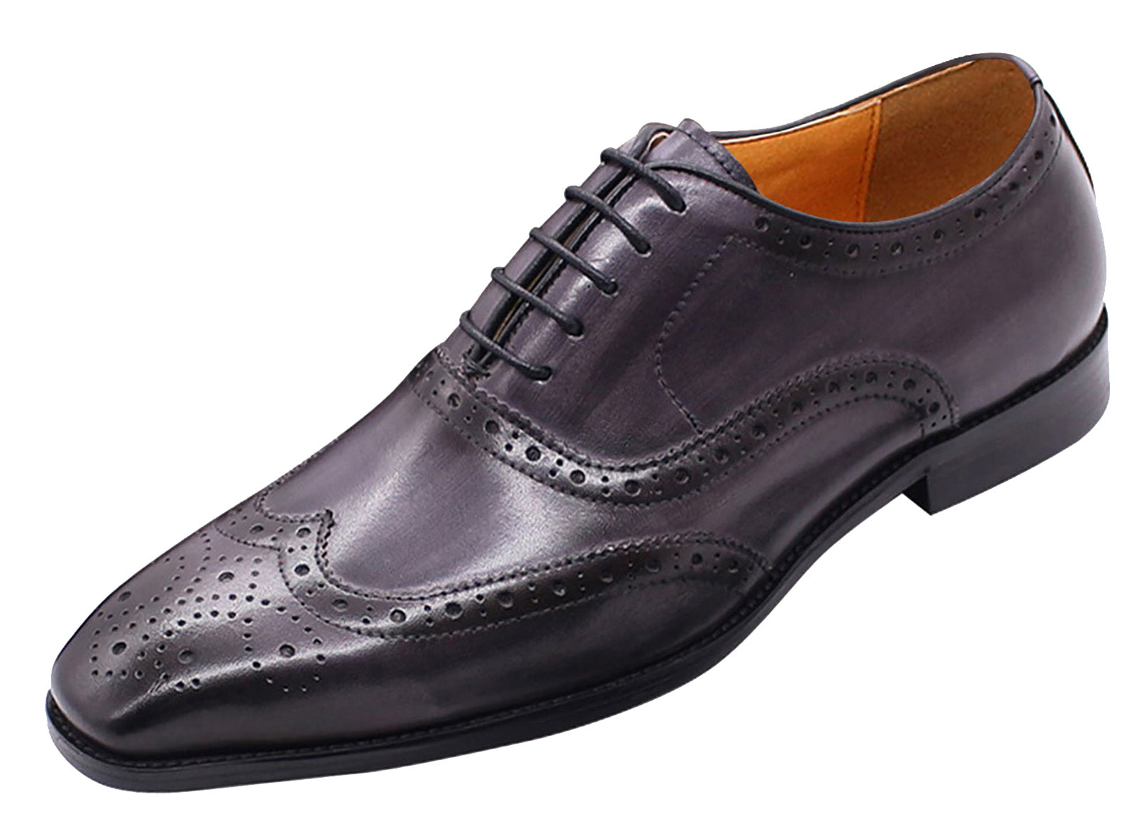 Vestido de hombre Oxfords formales con puntas de ala