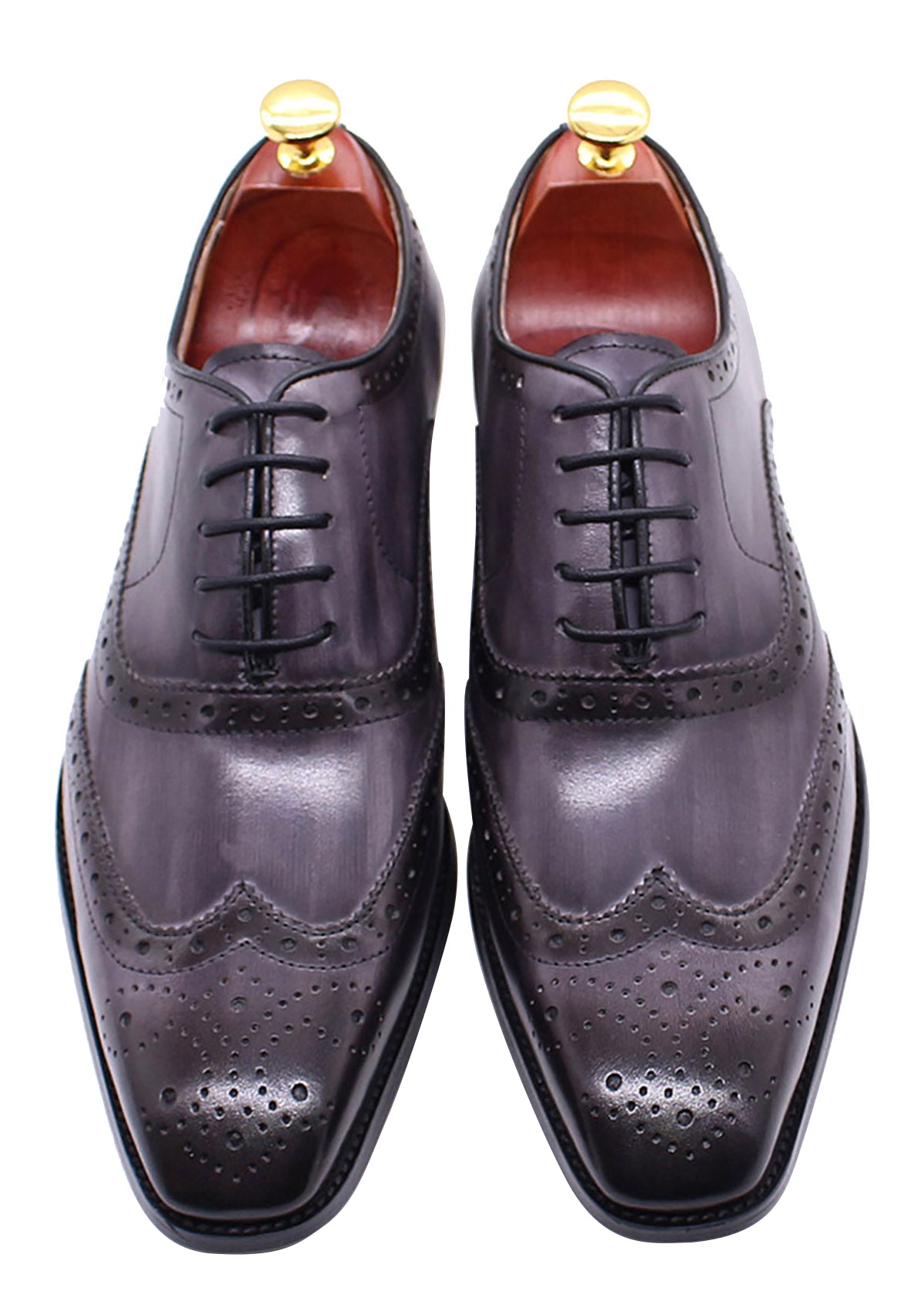 Vestido de hombre Oxfords formales con puntas de ala