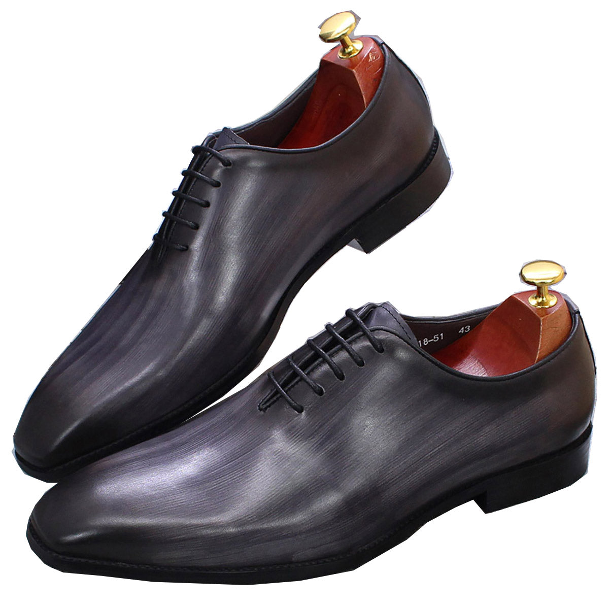 Zapatos Oxford formales de vestir para hombre
