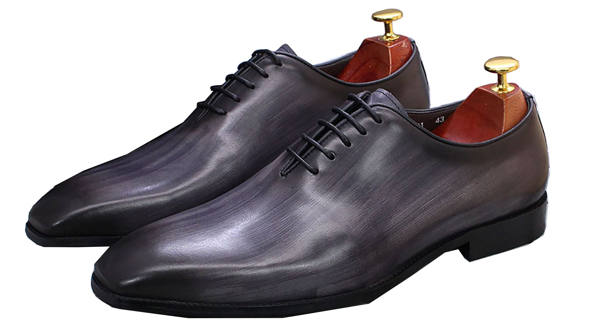 Zapatos Oxford formales de vestir para hombre