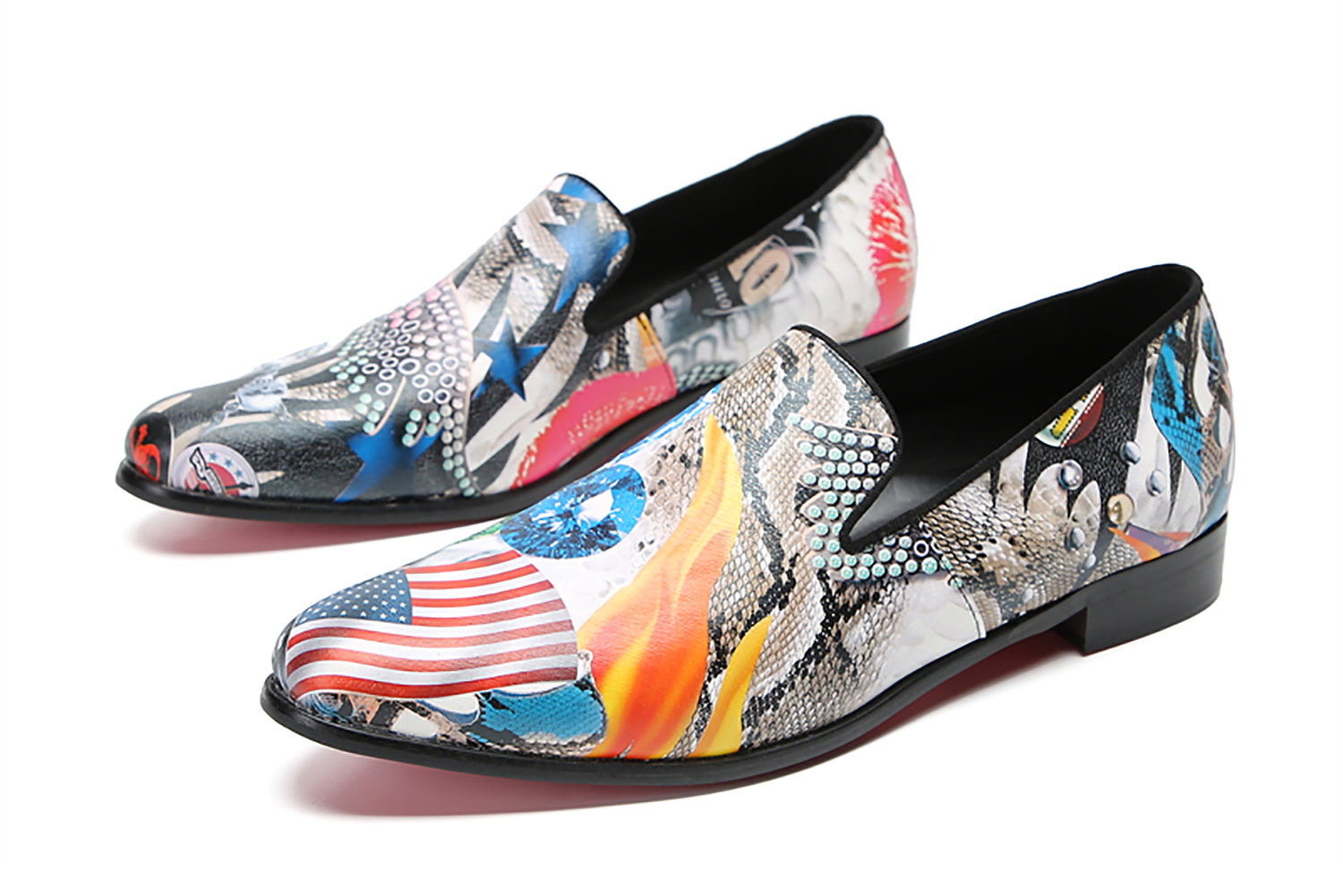 Mocasines Silp On novedosos para hombre