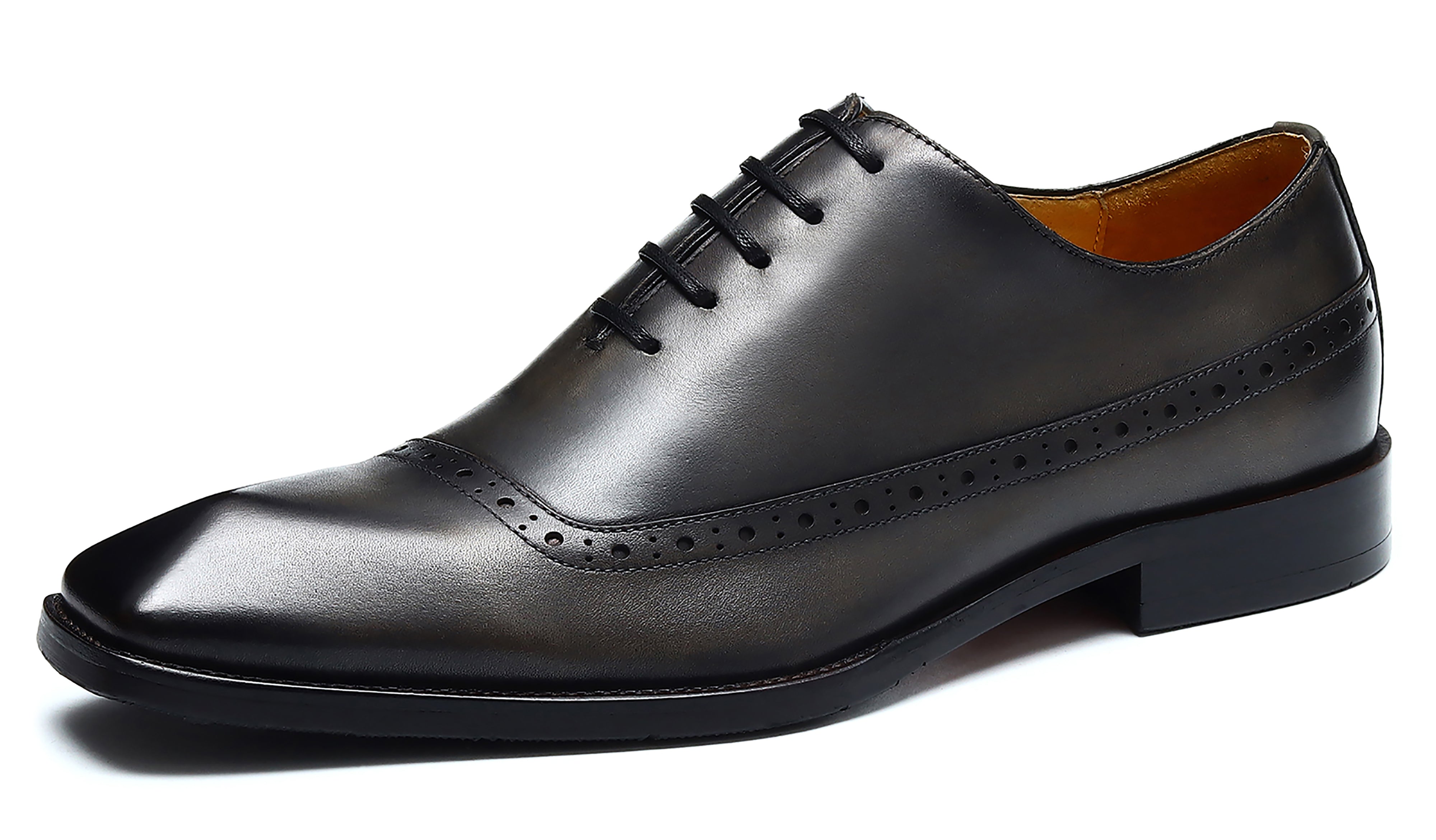 Men's Plain Toe Dress Brogues Oxfords