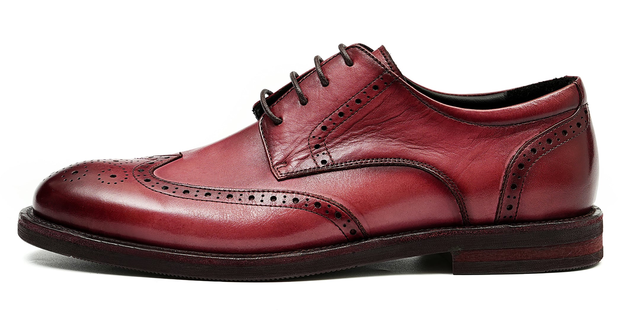 Men's Longwing Wingtip Brogues Debry