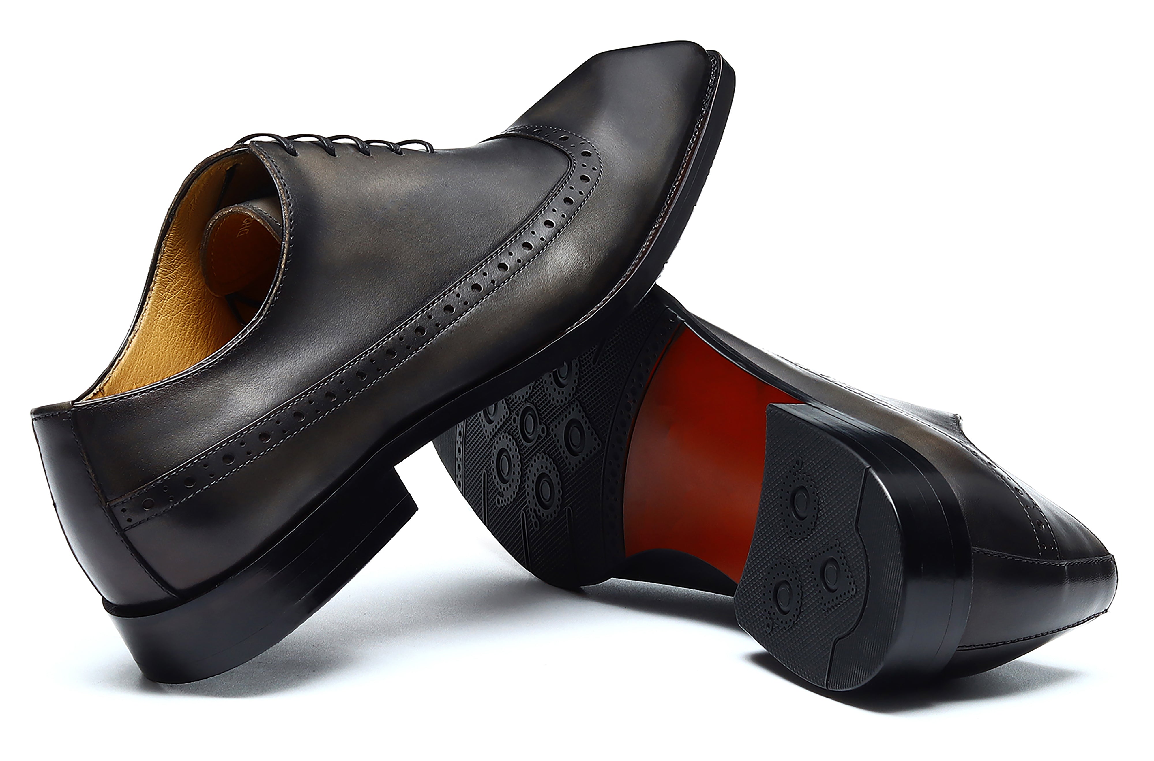 Men's Plain Toe Dress Brogues Oxfords