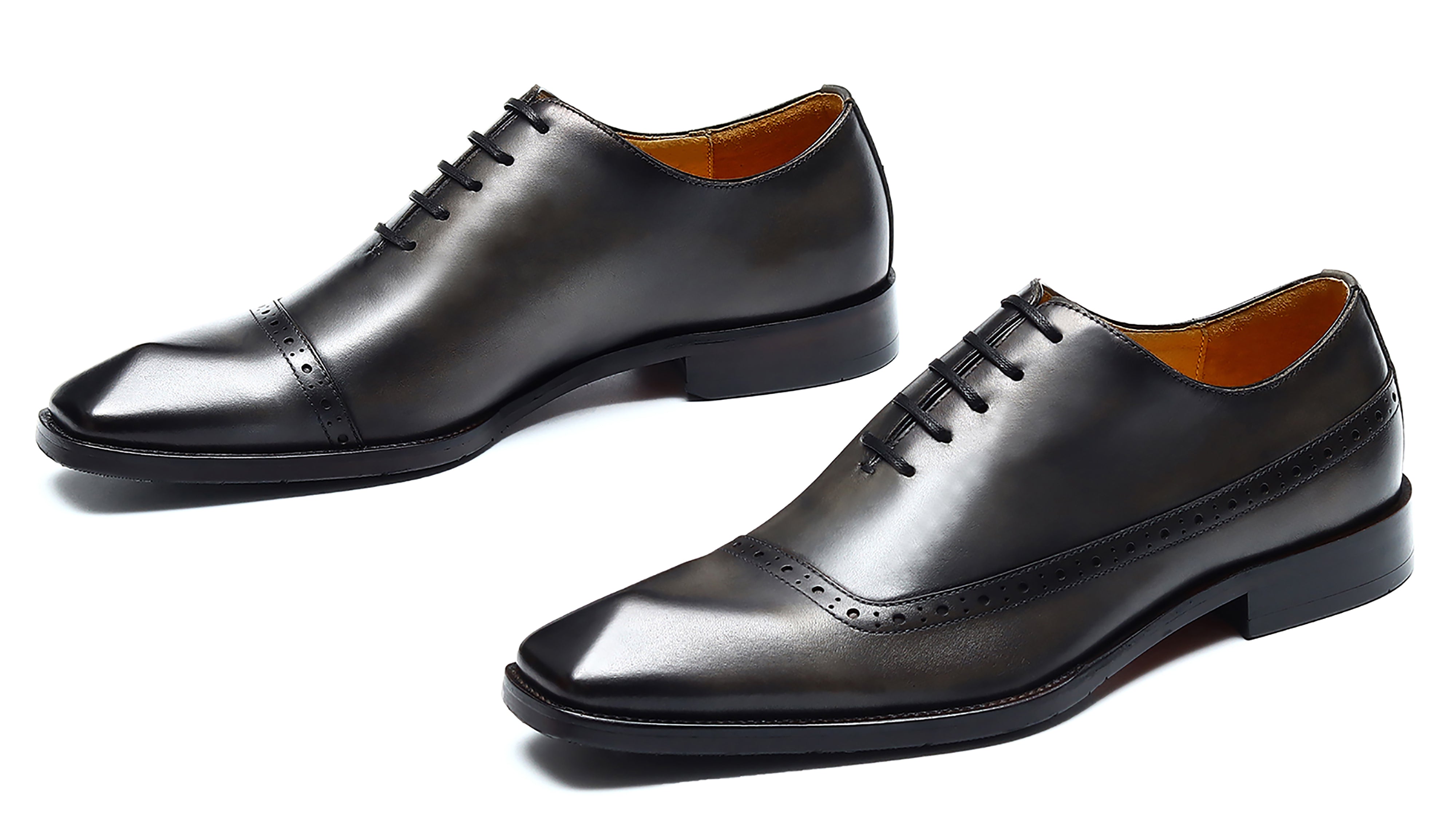 Men's Plain Toe Dress Brogues Oxfords