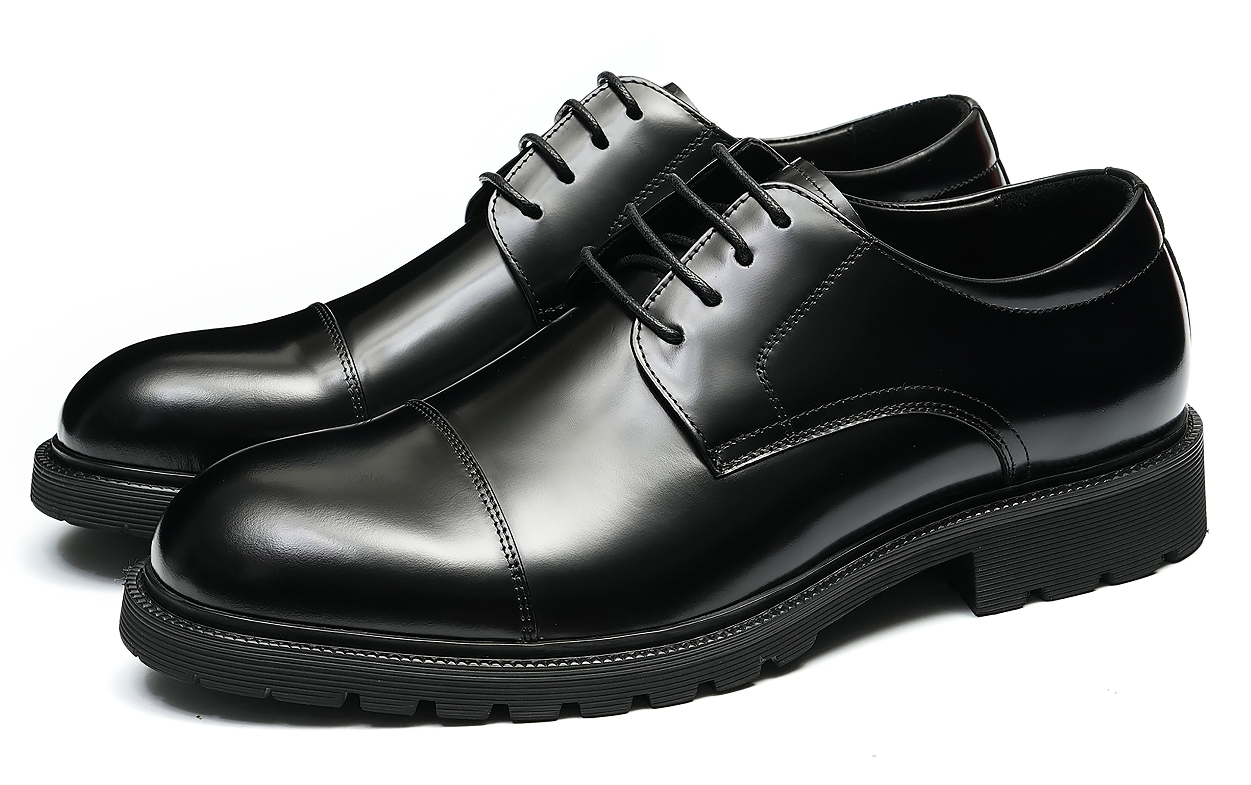 Men's Dress Formal Cap Toe Derby