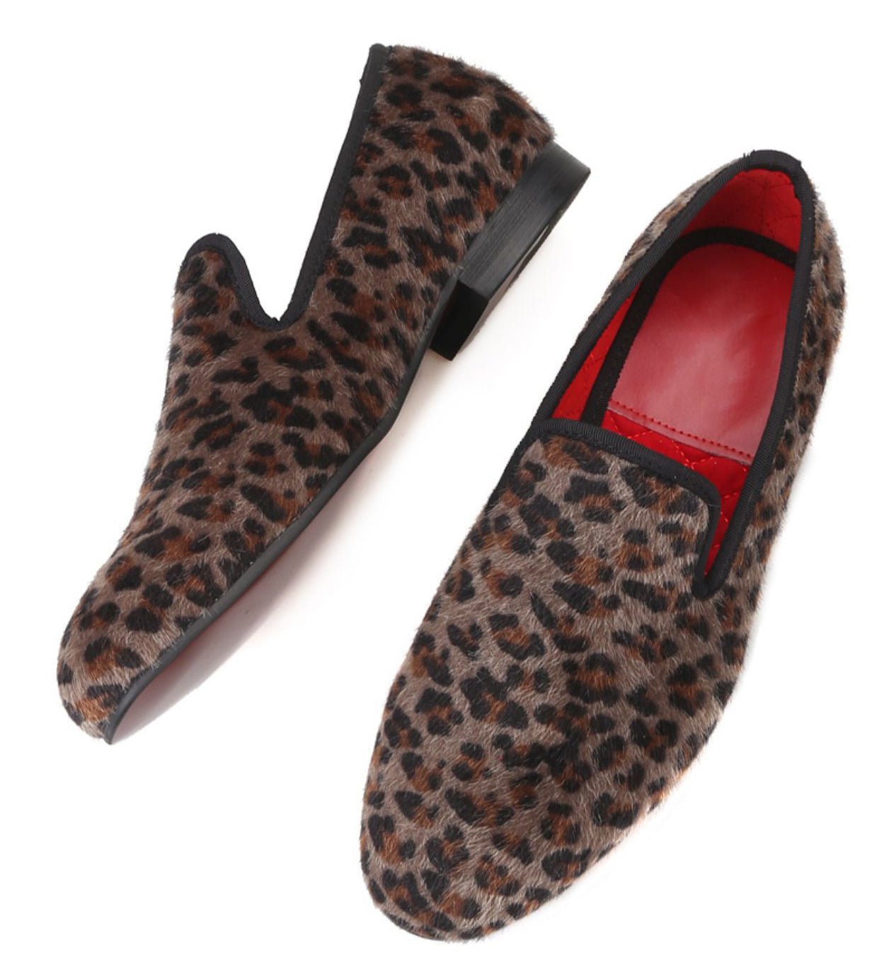 Men's Suede Casual Slip On Penny Loafers