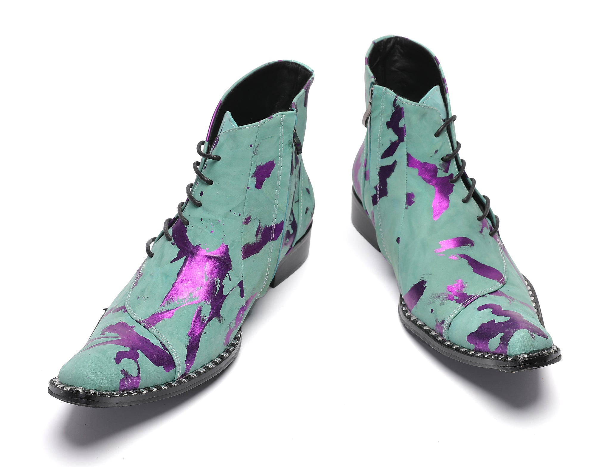 Botas occidentales cómodas e informales para hombre