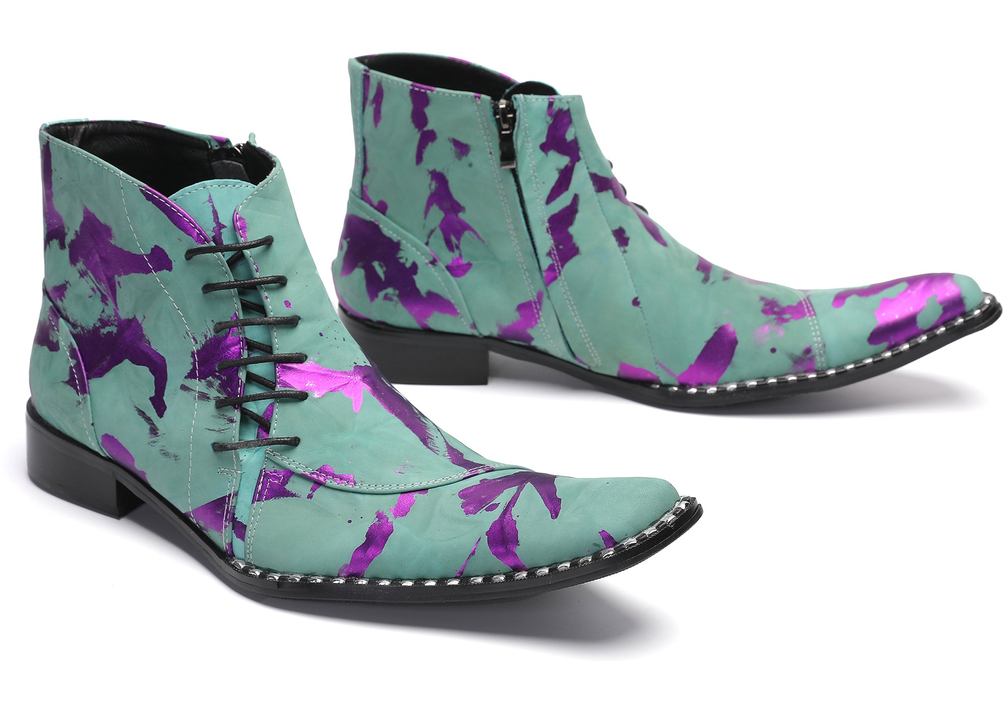 Botas occidentales cómodas e informales para hombre