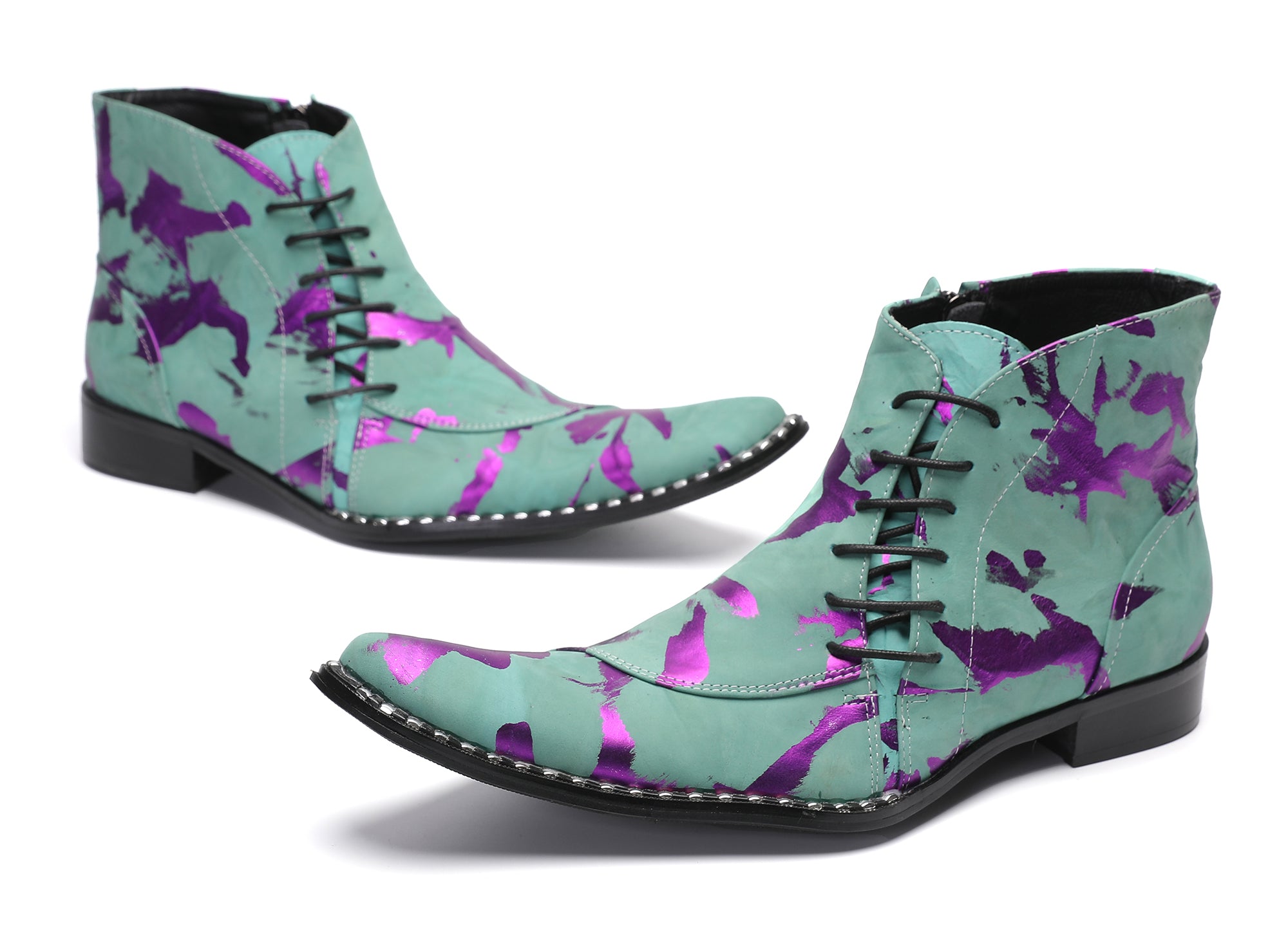 Botas occidentales cómodas e informales para hombre