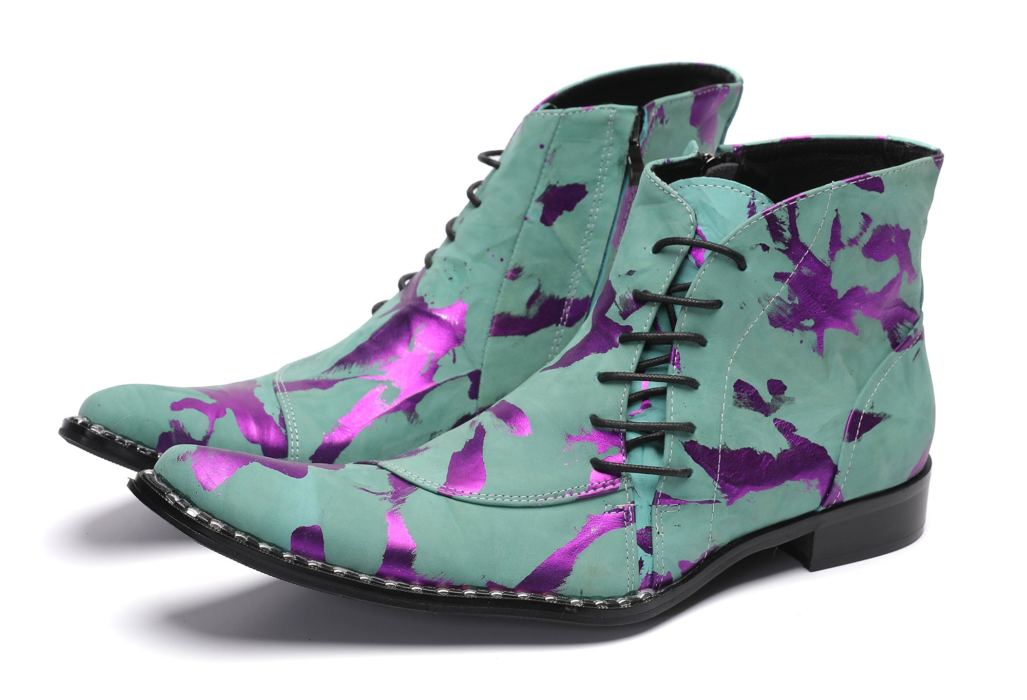 Botas occidentales cómodas e informales para hombre